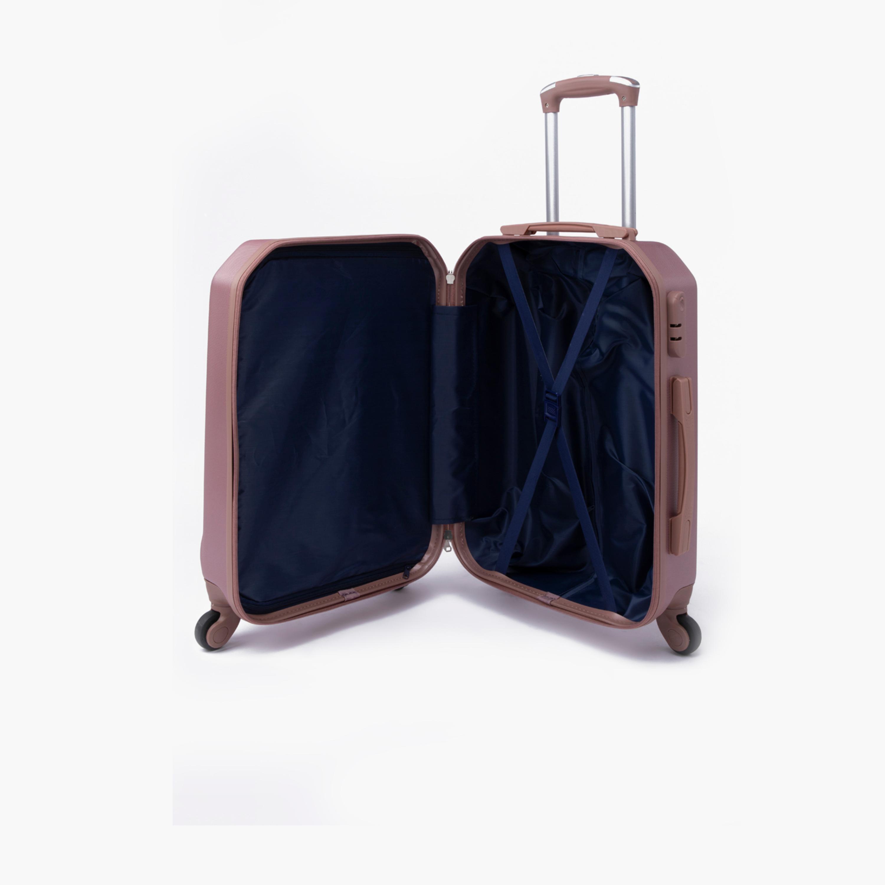 LIMRA 56 CM Small Cabin ABS Hard Sided 4-Wheeler Spinner Luggage with Combination Lock-travel-luggagesandbags-luggage-image-6
