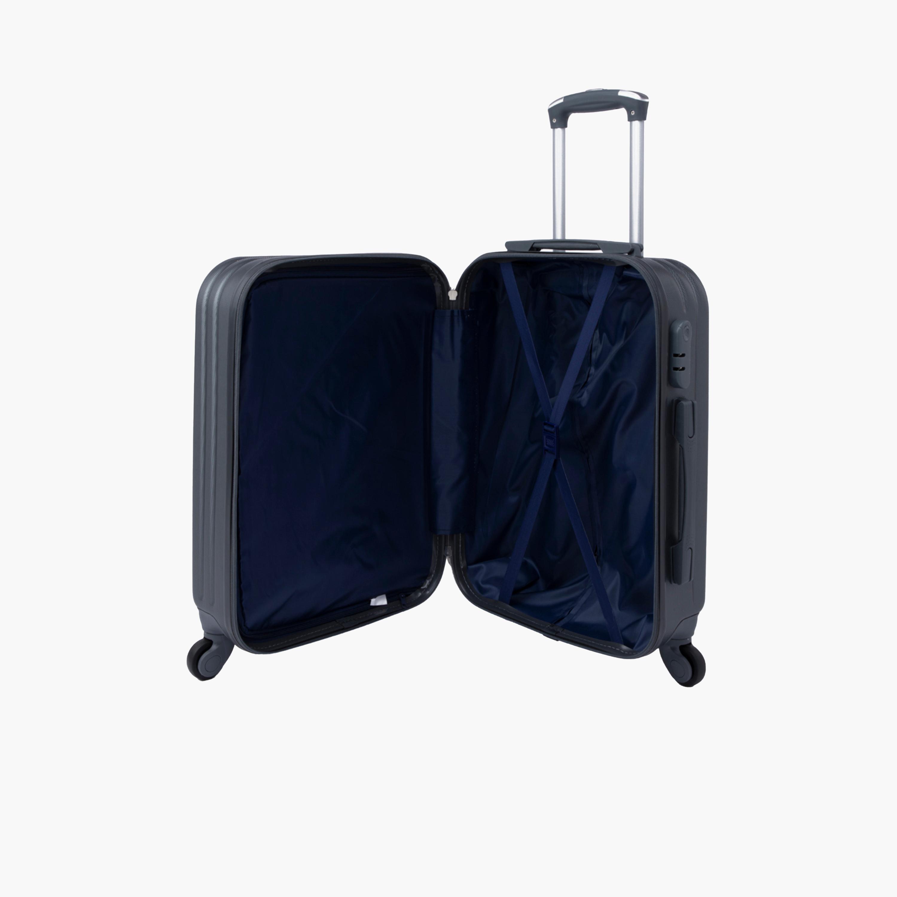 LIMRA 56 CM Small Cabin ABS Hard Sided 4-Wheeler Spinner Luggage with Combination Lock-travel-luggagesandbags-luggage-image-6