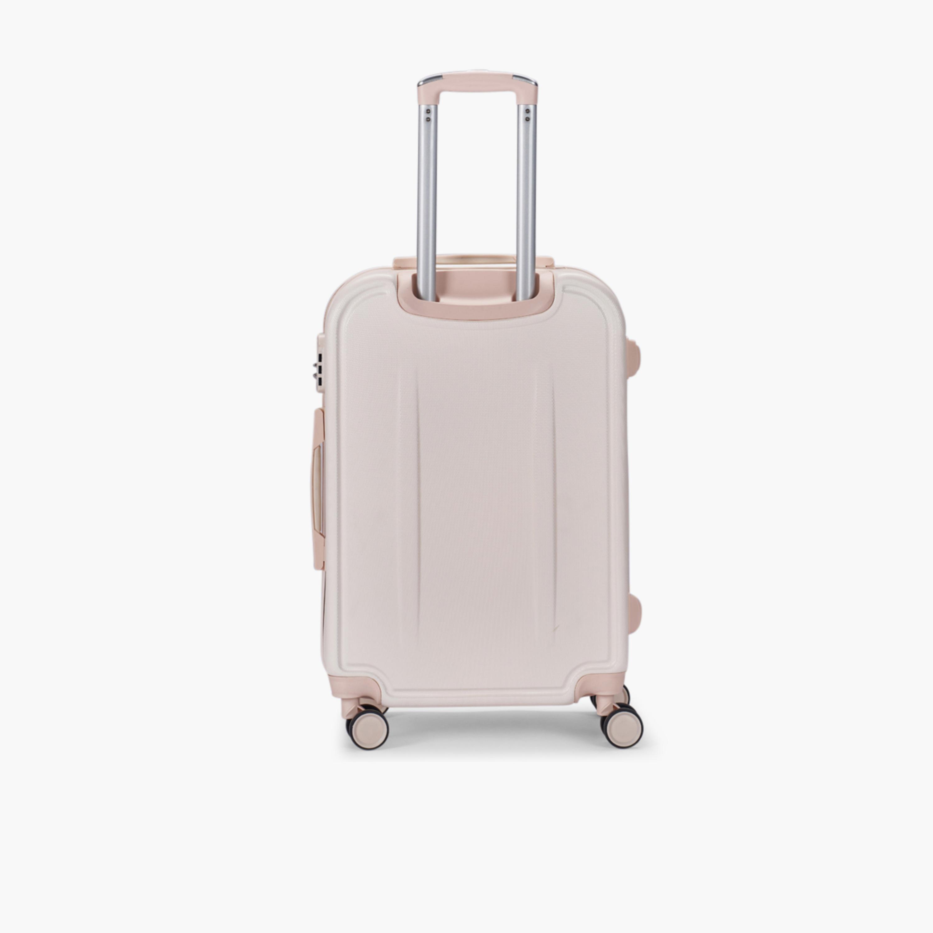 LIMRA 56 CM Small Cabin ABS Hard Sided 4-Wheeler Spinner Luggage with Combination Lock-travel-luggagesandbags-luggage-image-6
