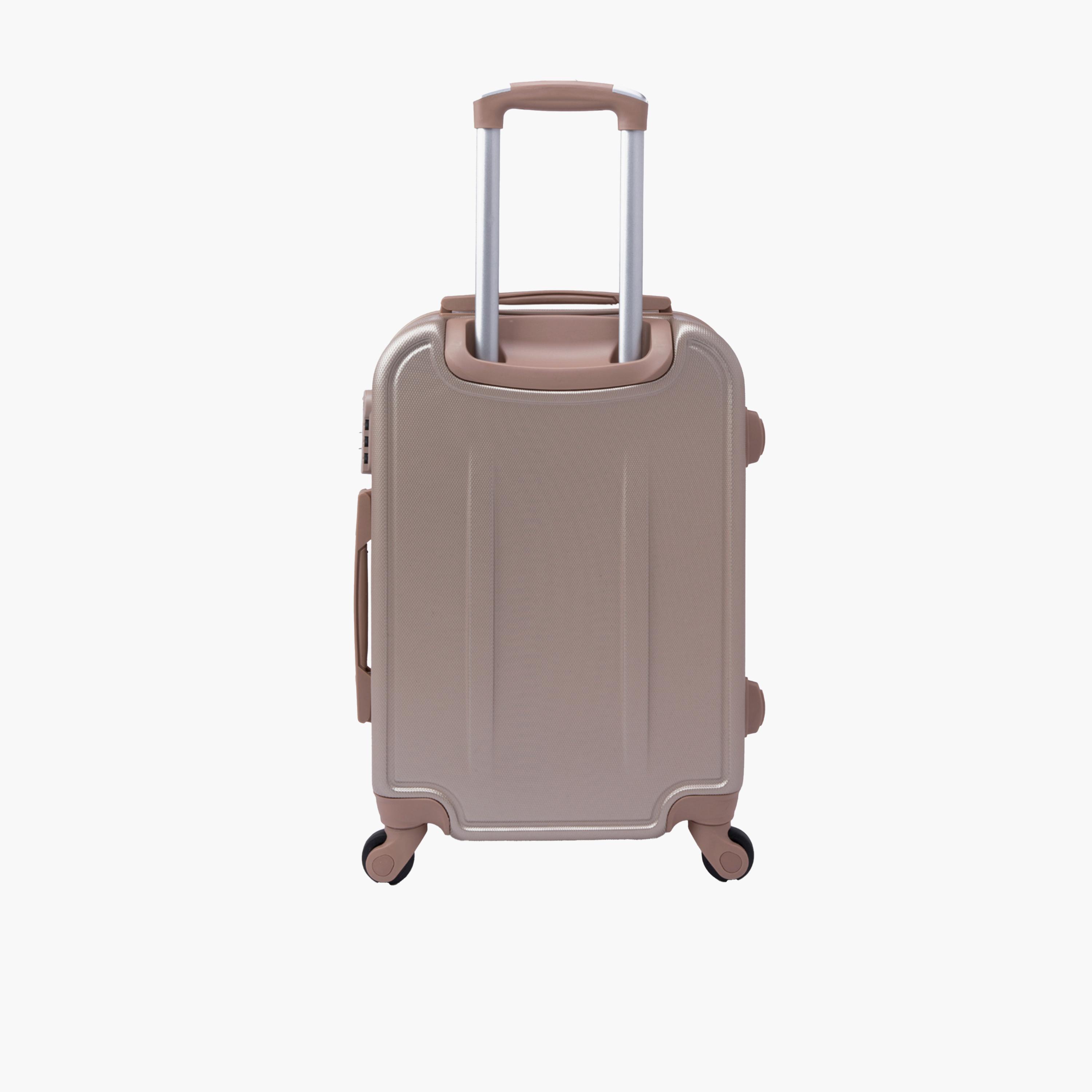 LIMRA 56 CM Small Cabin ABS Hard Sided 4-Wheeler Spinner Luggage with Combination Lock-travel-luggagesandbags-luggage-image-5