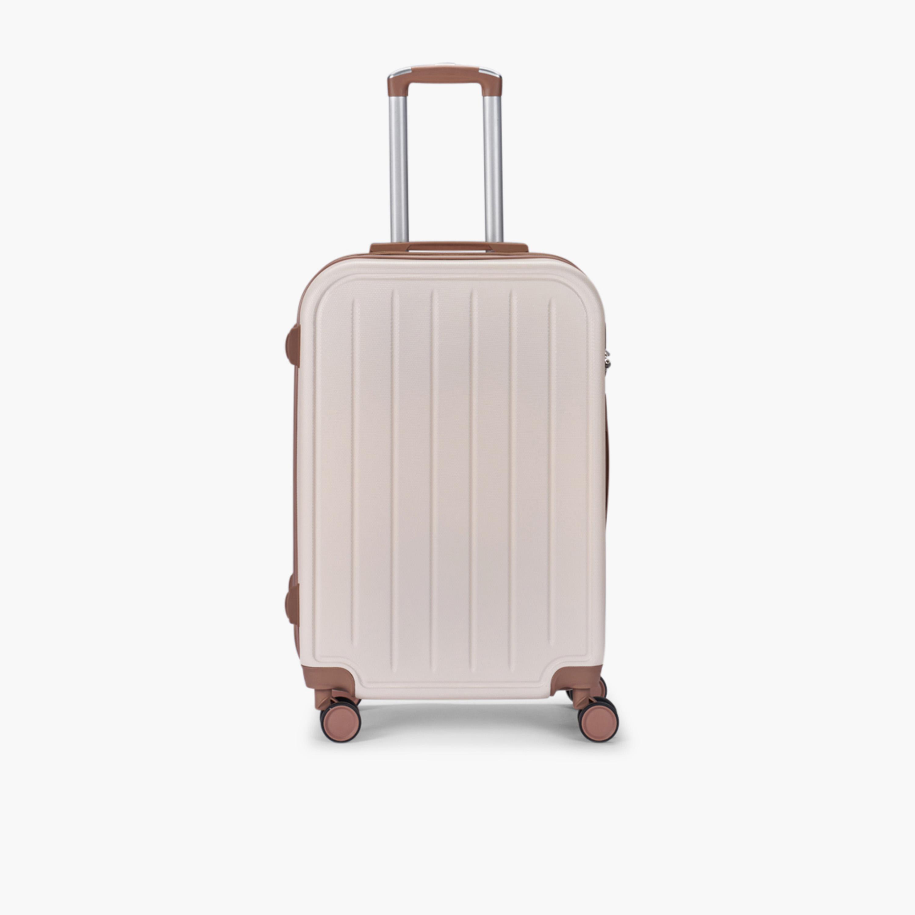 LIMRA 56 CM Small Cabin ABS Hard Sided 4-Wheeler Spinner Luggage with Combination Lock-travel-luggagesandbags-luggage-image-5