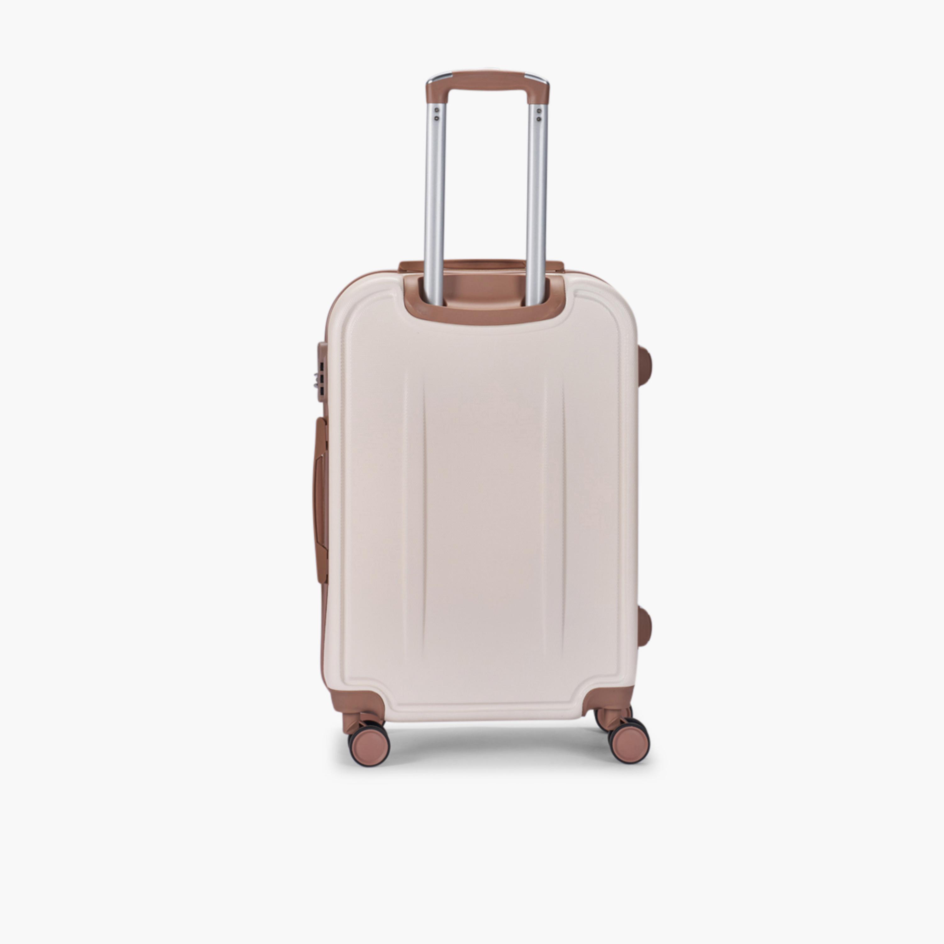 LIMRA 56 CM Small Cabin ABS Hard Sided 4-Wheeler Spinner Luggage with Combination Lock-travel-luggagesandbags-luggage-image-6