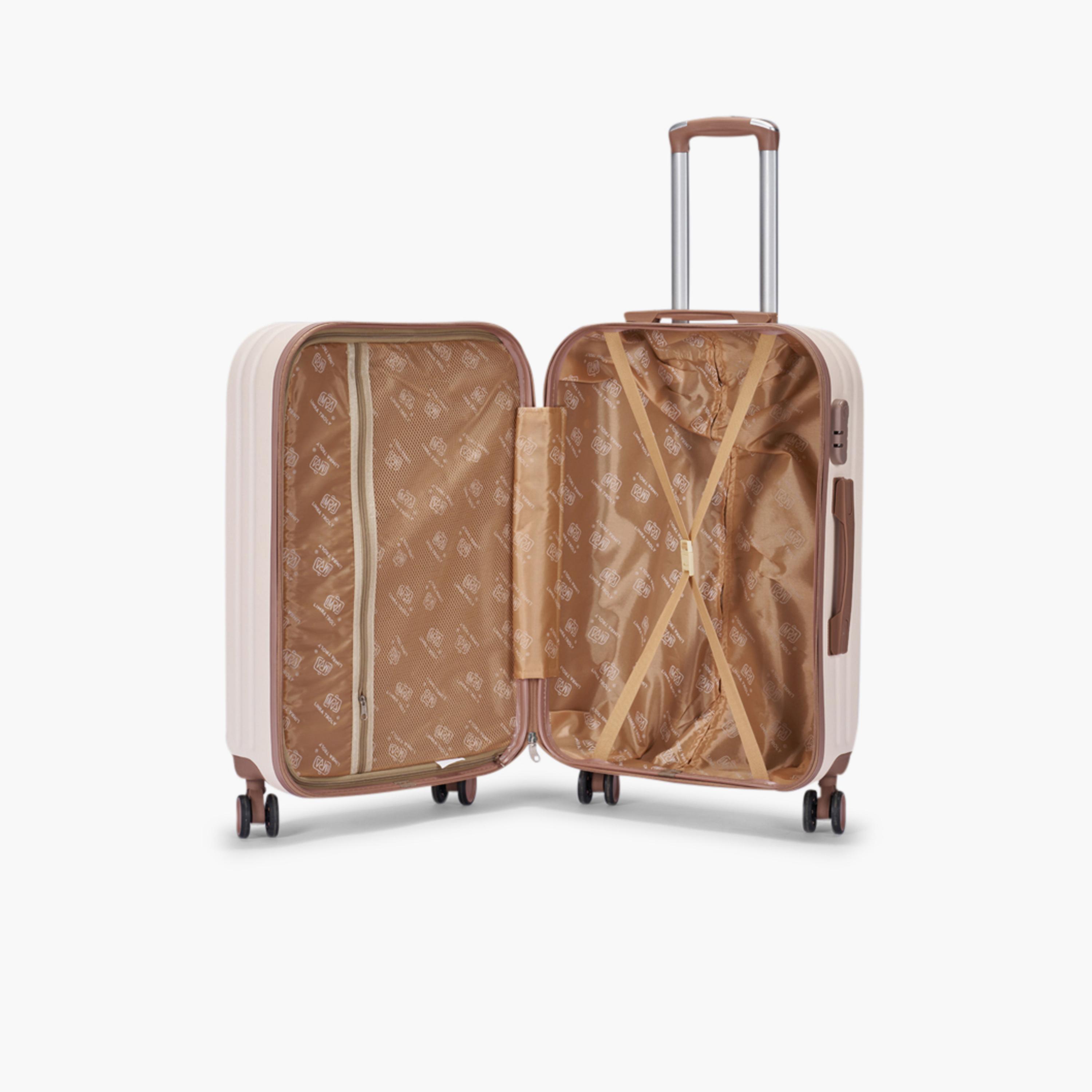 LIMRA 56 CM Small Cabin ABS Hard Sided 4-Wheeler Spinner Luggage with Combination Lock-travel-luggagesandbags-luggage-image-8