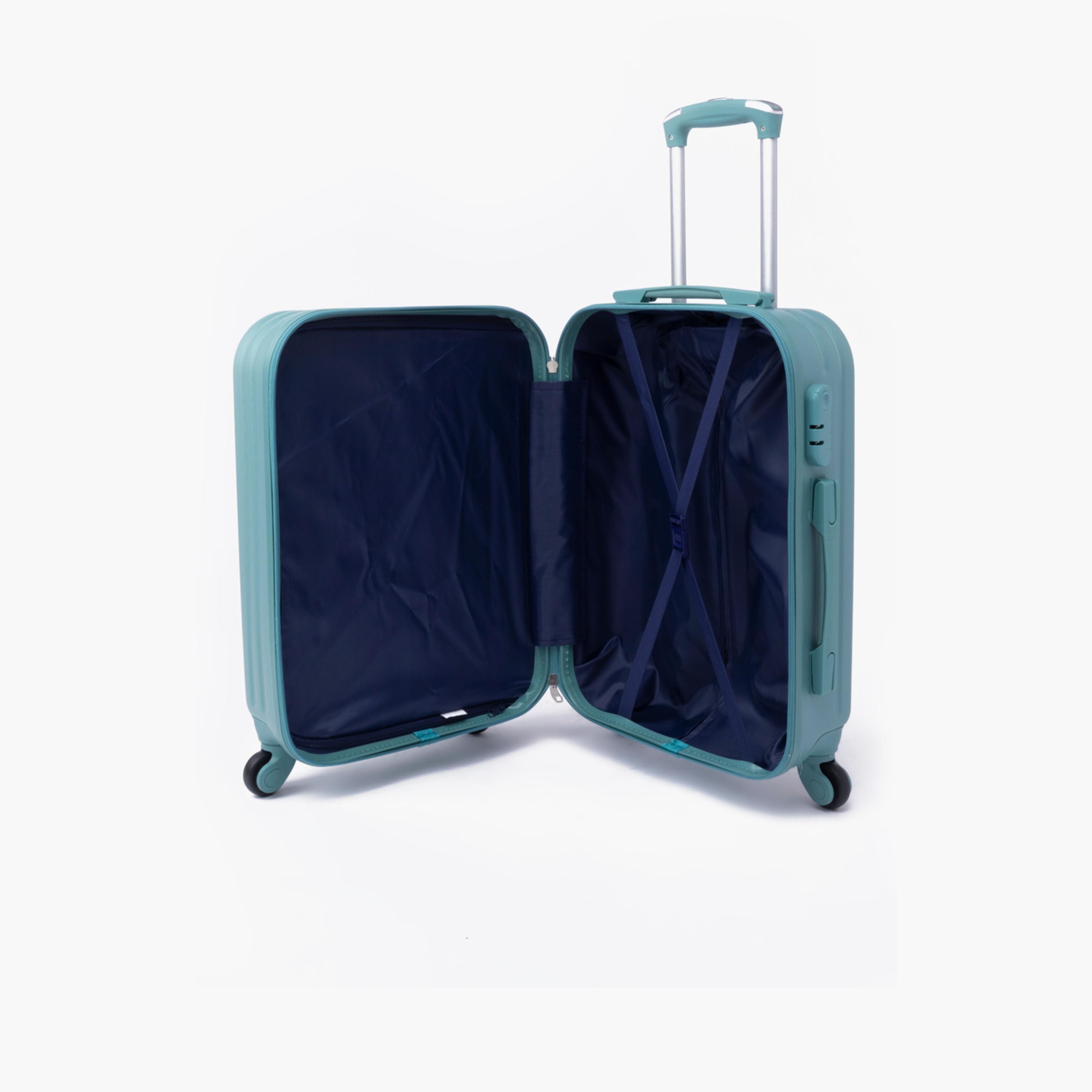 LIMRA 56 CM Small Cabin ABS Hard Sided 4-Wheeler Spinner Luggage with Combination Lock-travel-luggagesandbags-luggage-image-6