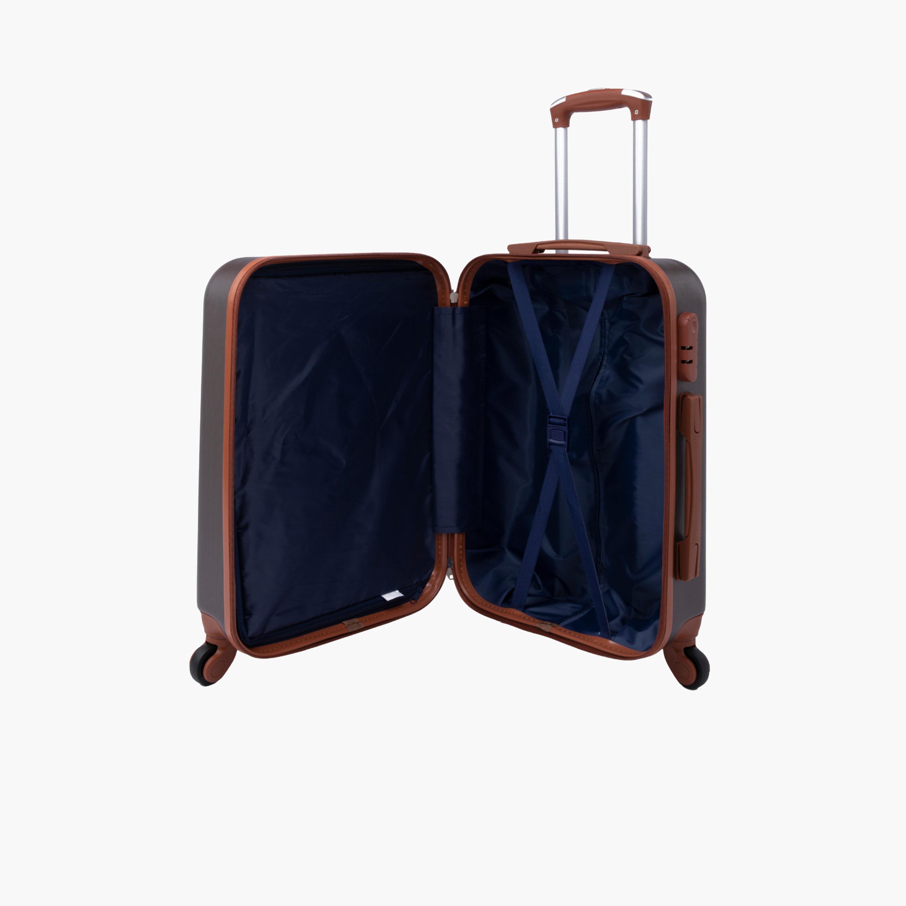 LIMRA 56 CM Small Cabin ABS Hard Sided 4-Wheeler Spinner Luggage with Combination Lock-travel-luggagesandbags-luggage-image-6