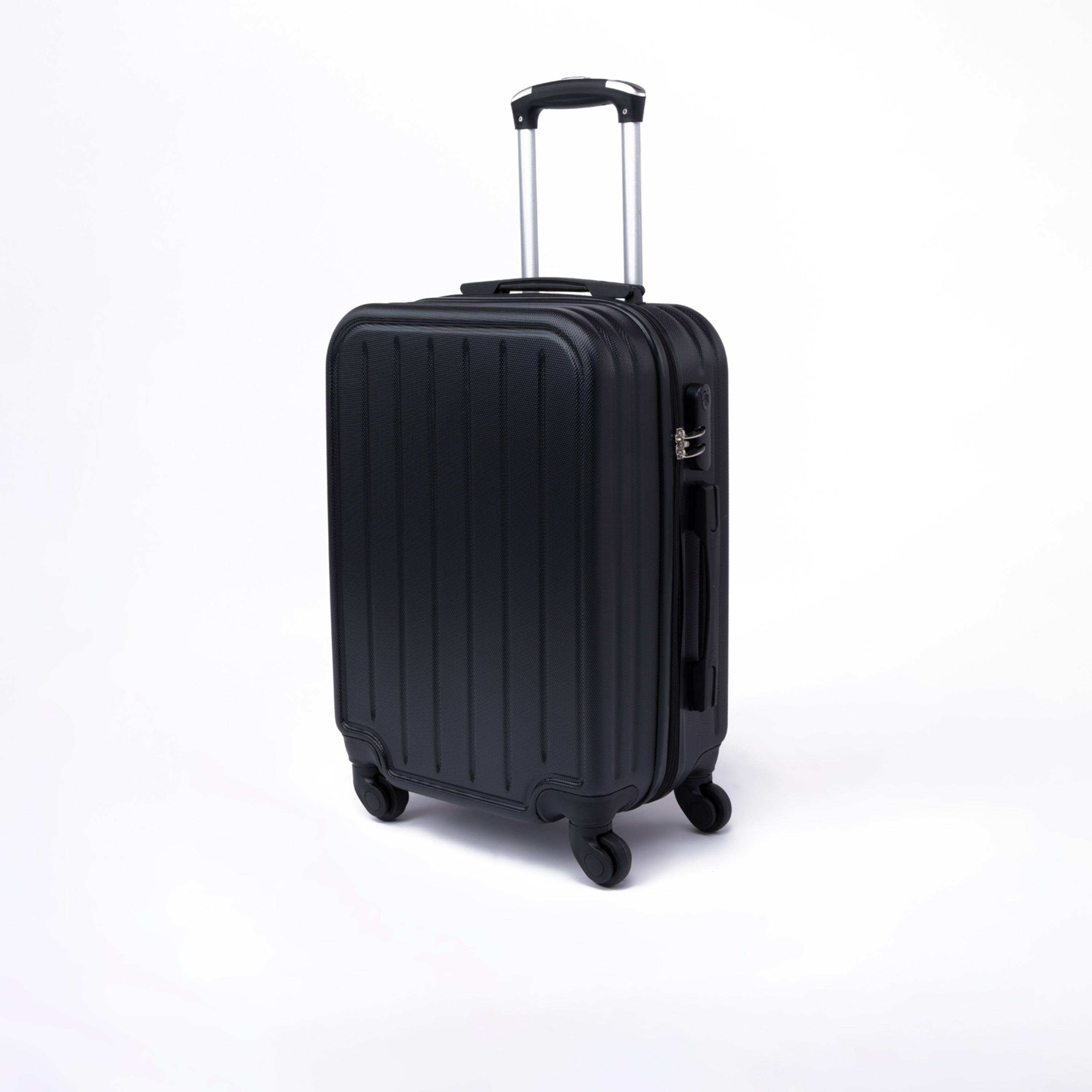LIMRA 56 CM Small Cabin ABS Hard Sided 4-Wheeler Spinner Luggage with Combination Lock-travel-luggagesandbags-luggage-image-1