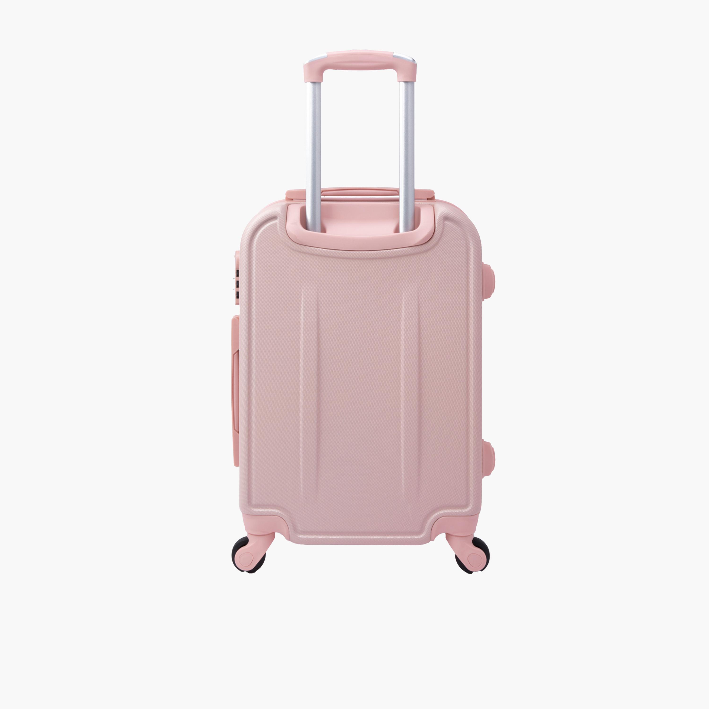 LIMRA 56 CM Small Cabin ABS Hard Sided 4-Wheeler Spinner Luggage with Combination Lock-travel-luggagesandbags-luggage-image-5