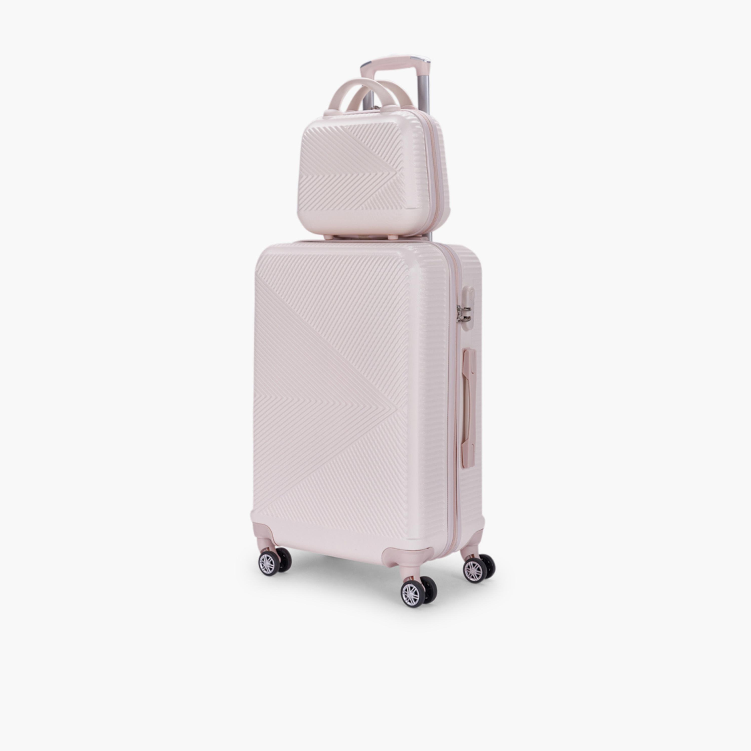 LIMRA Set of 4 ABS Hard Sided 4-Wheeler Spinner Luggage with Combination Lock-travel-luggagesandbags-luggage-image-5