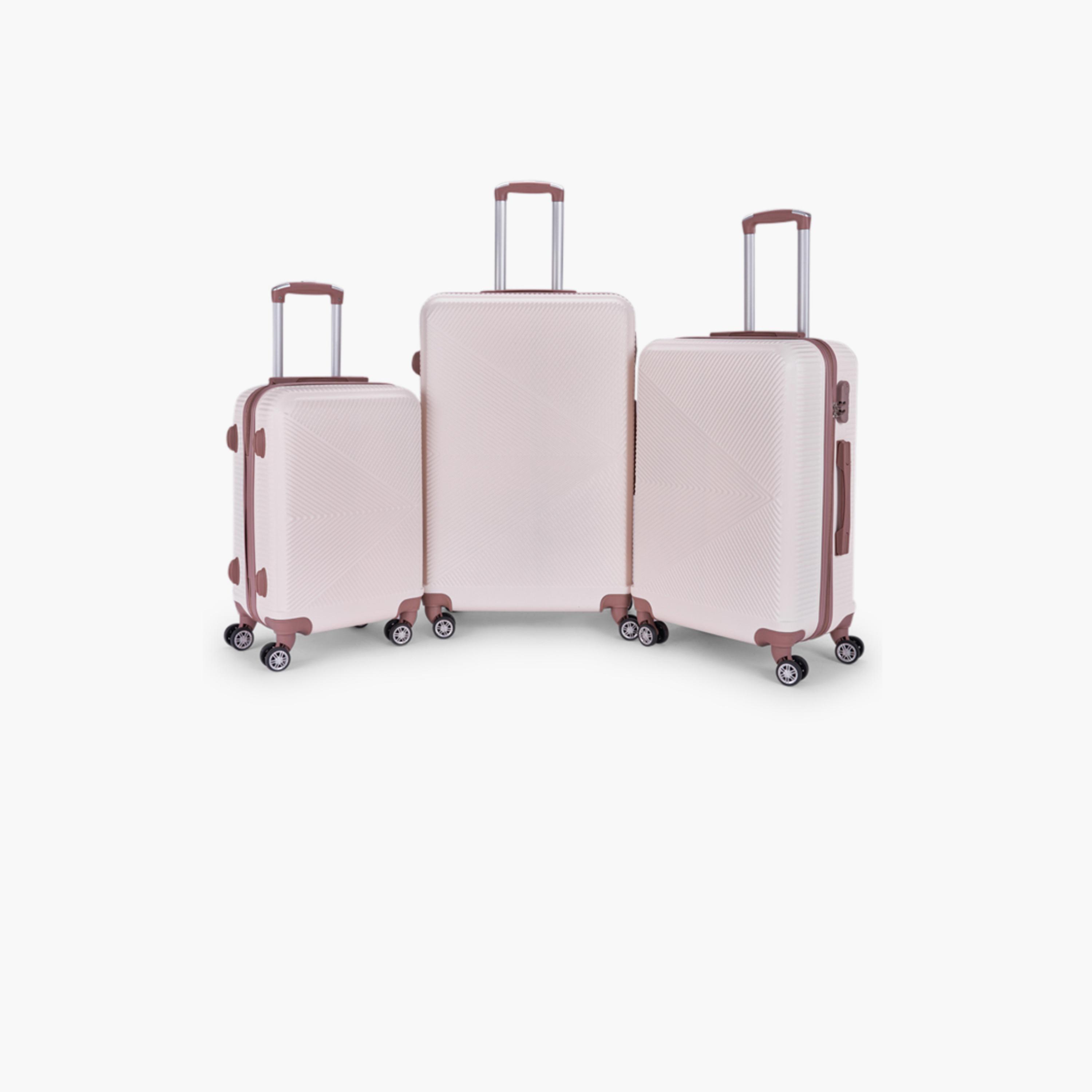 LIMRA Set of 4 ABS Hard Sided 4-Wheeler Spinner Luggage with Combination Lock-travel-luggagesandbags-luggage-image-4