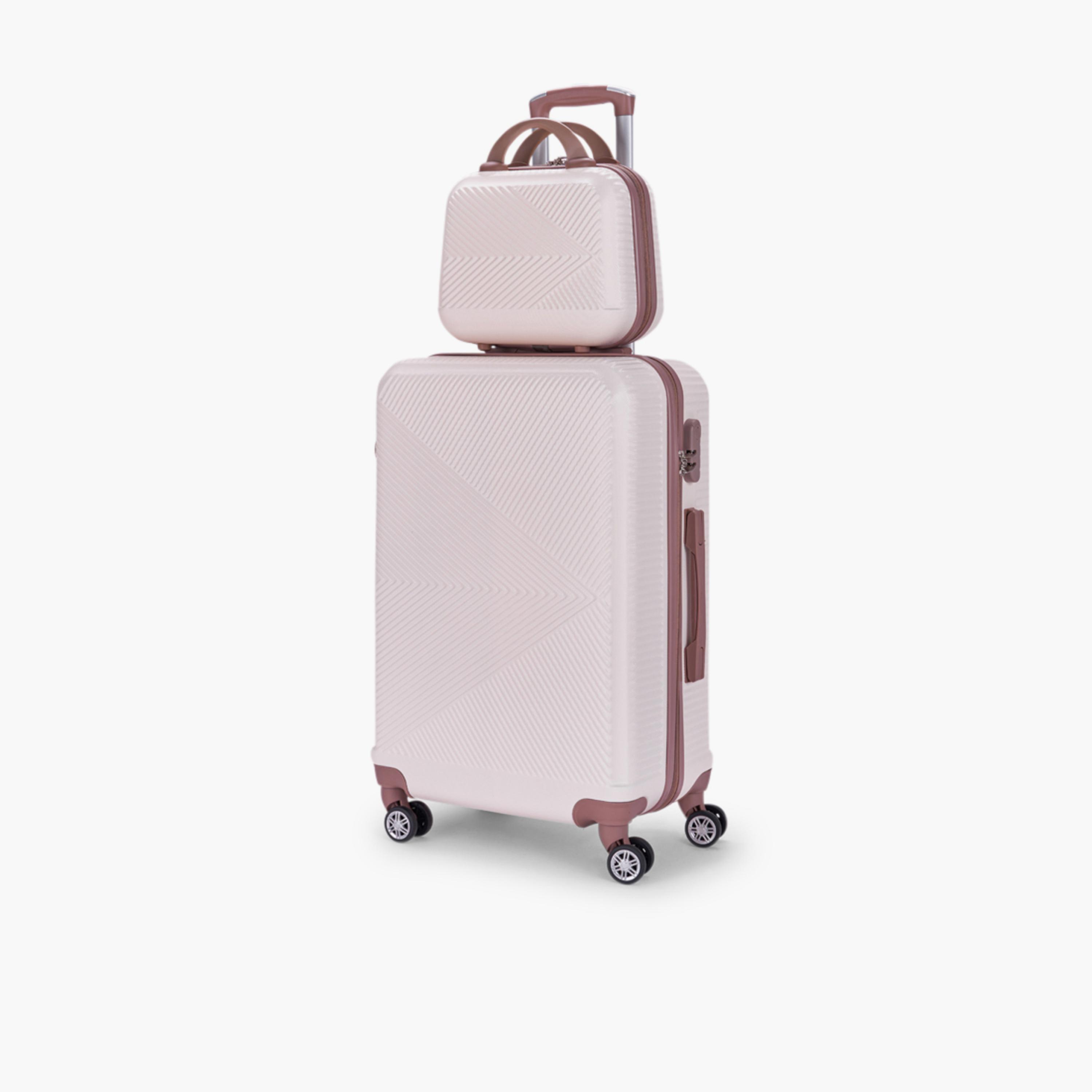 LIMRA Set of 4 ABS Hard Sided 4-Wheeler Spinner Luggage with Combination Lock-travel-luggagesandbags-luggage-image-5