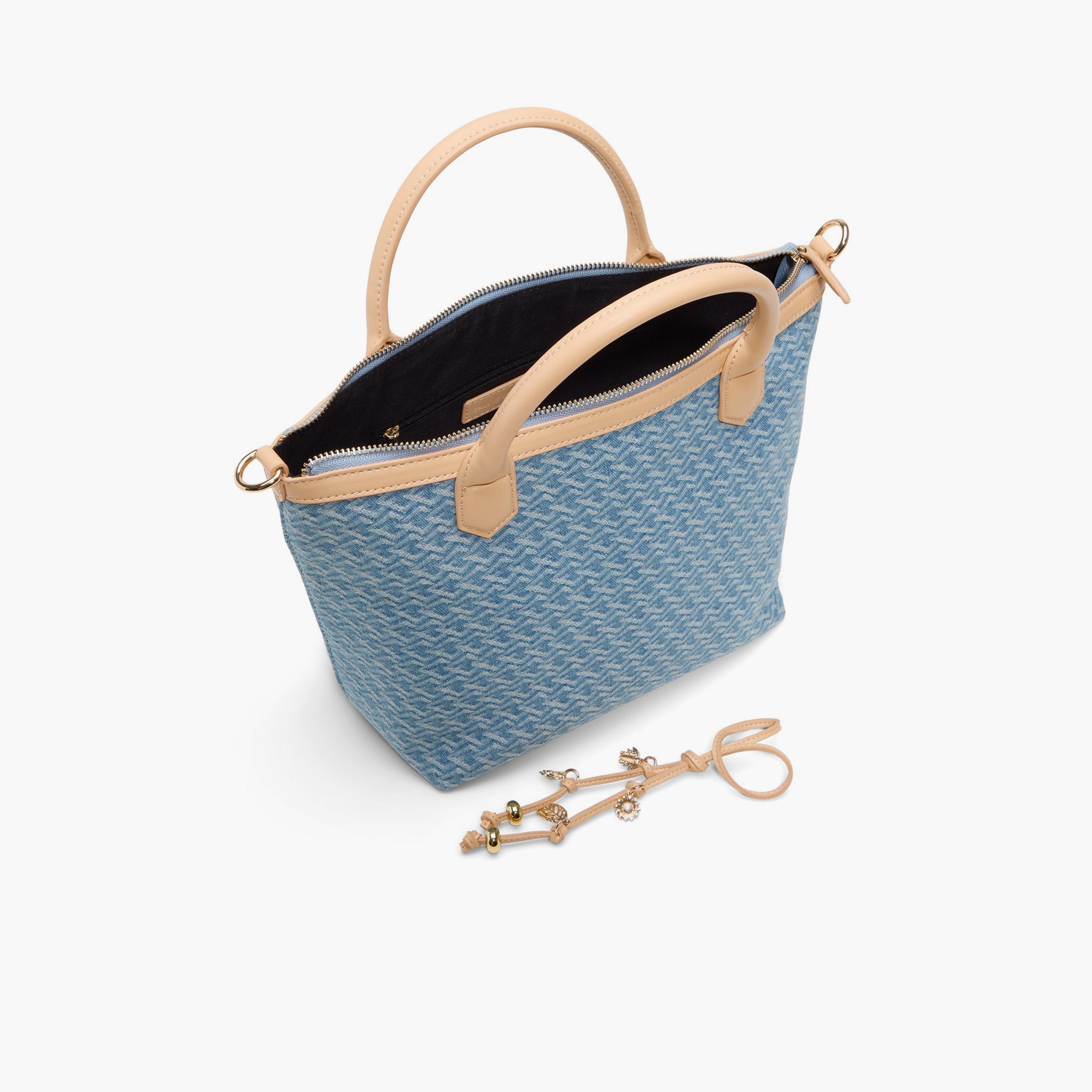 Call it Spring Heathyr Double Handle Shoulder Bag with Zipper Closure | 39 x 22 x 14 cm-women-bagsandwallets-handbags-image-3