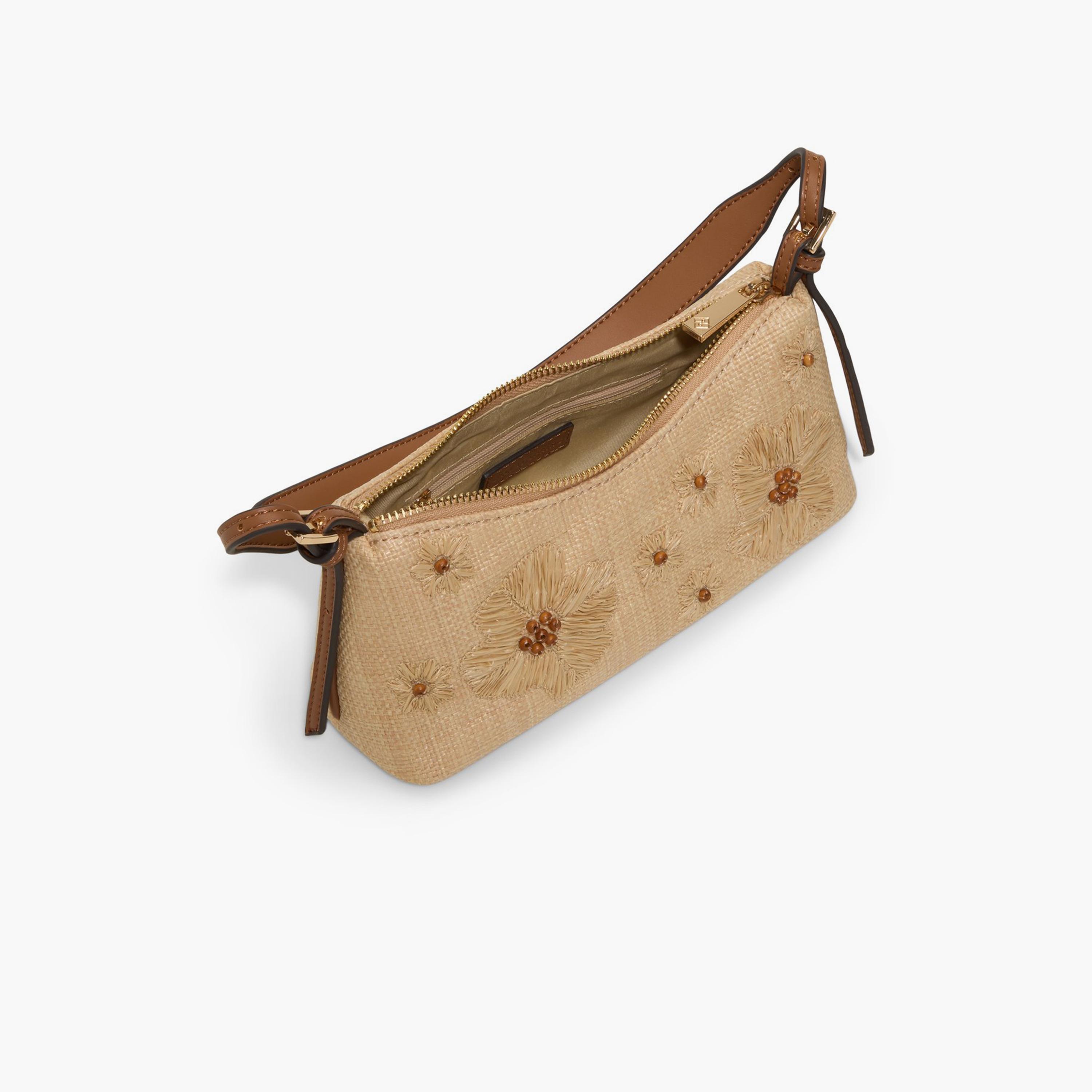كول ات سبرينغ - شنطة كتف مزينة بينكي بسحاب إغلاق وحزام قابل للتعديل | 25 × 9 × 18 سم-women-bagsandwallets-handbags-image-3