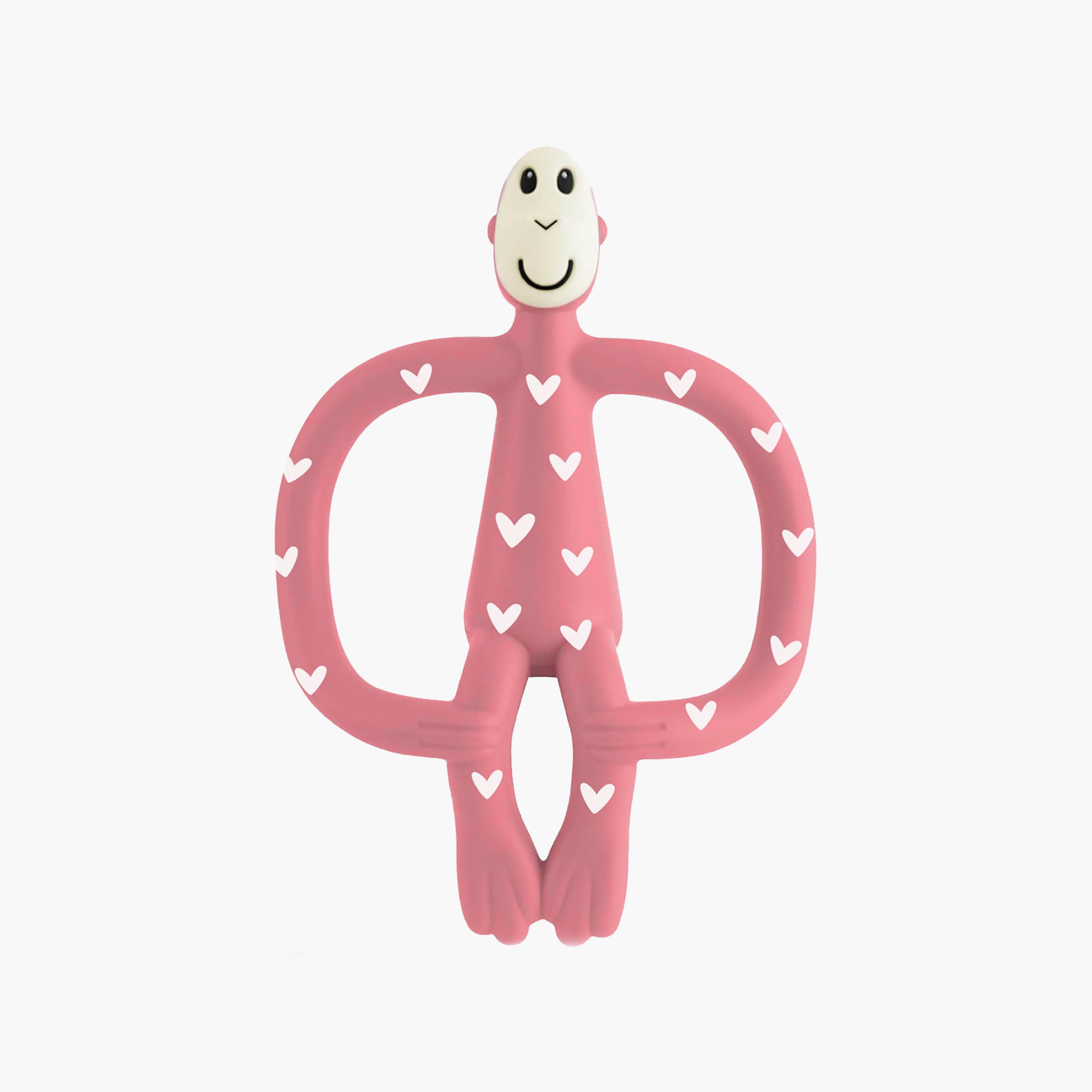 Matchstick Monkey Original Teether Love Hearts - 3 mths +-baby-feeding-teethers-image-1