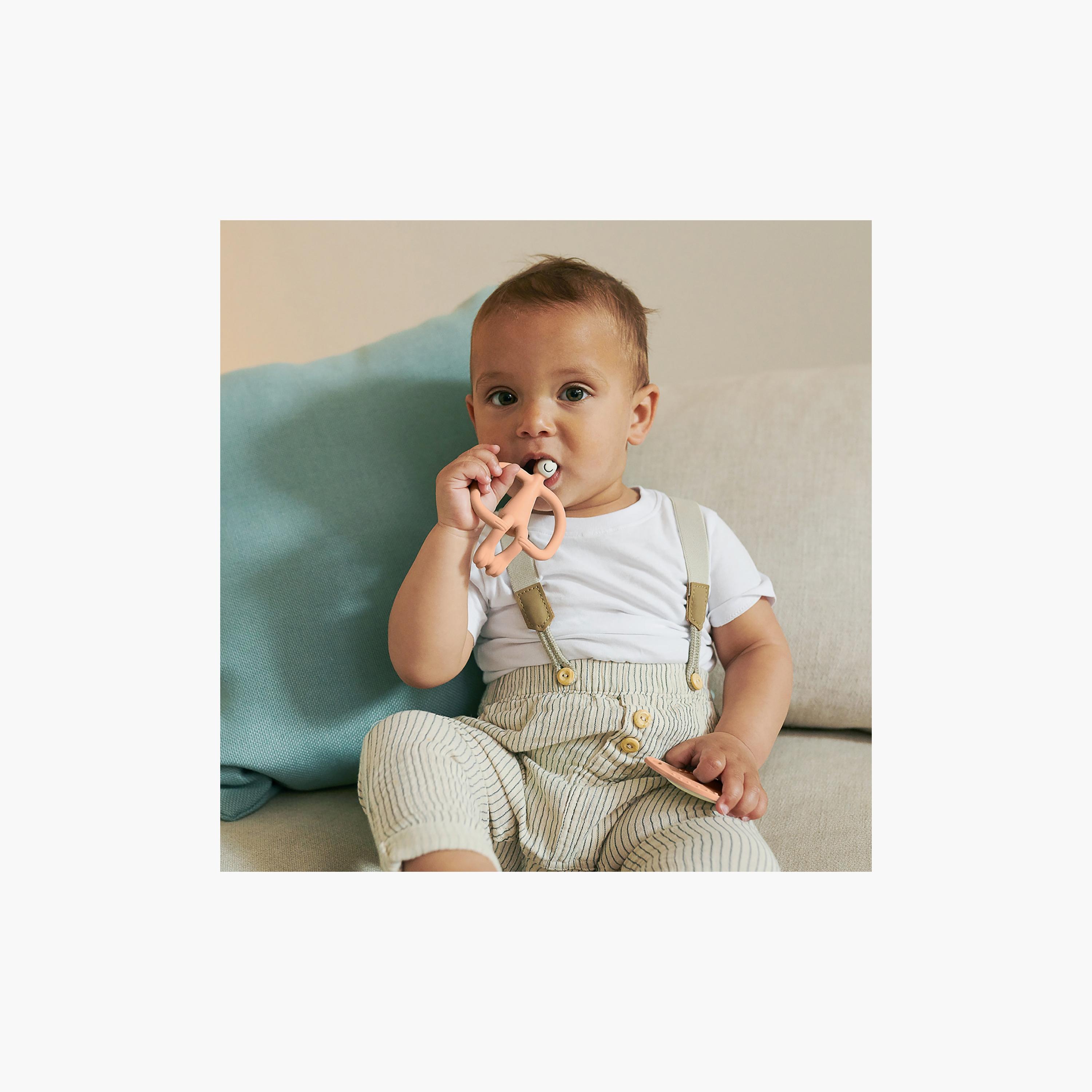 طقم "تيثينج ستارتر" المبتدئ للعضاضات من ماتش ستيك مونكي-baby-feeding-teethers-image-5