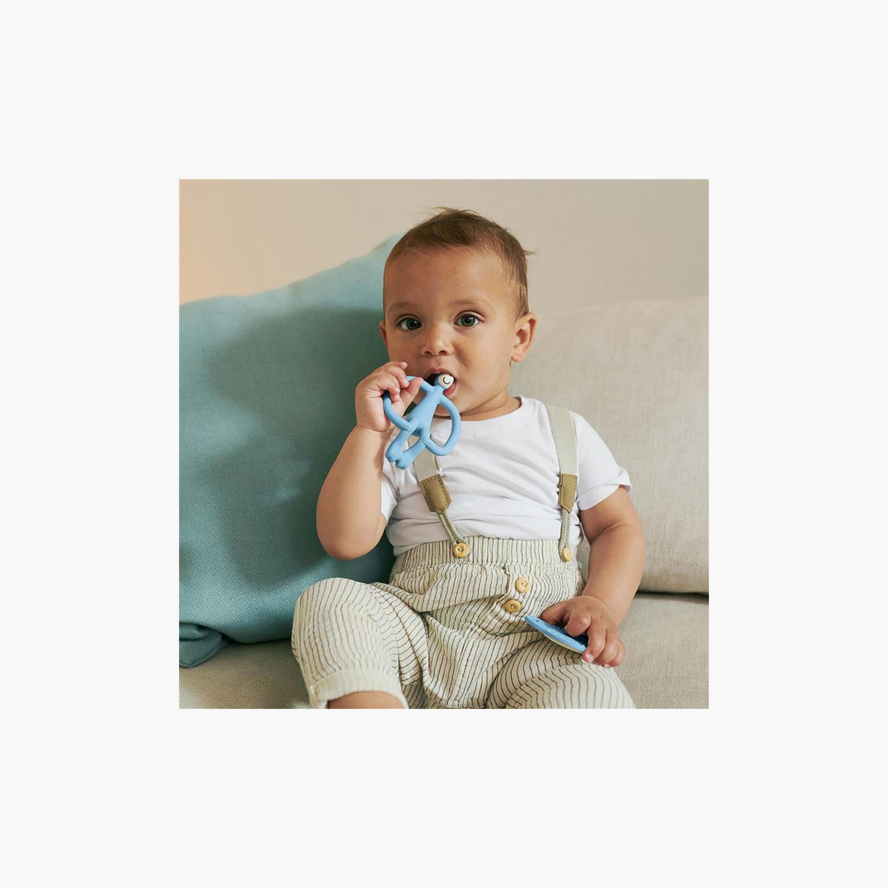 طقم "تيثينج ستارتر" المبتدئ للعضاضات من ماتش ستيك مونكي-baby-feeding-teethers-image-8