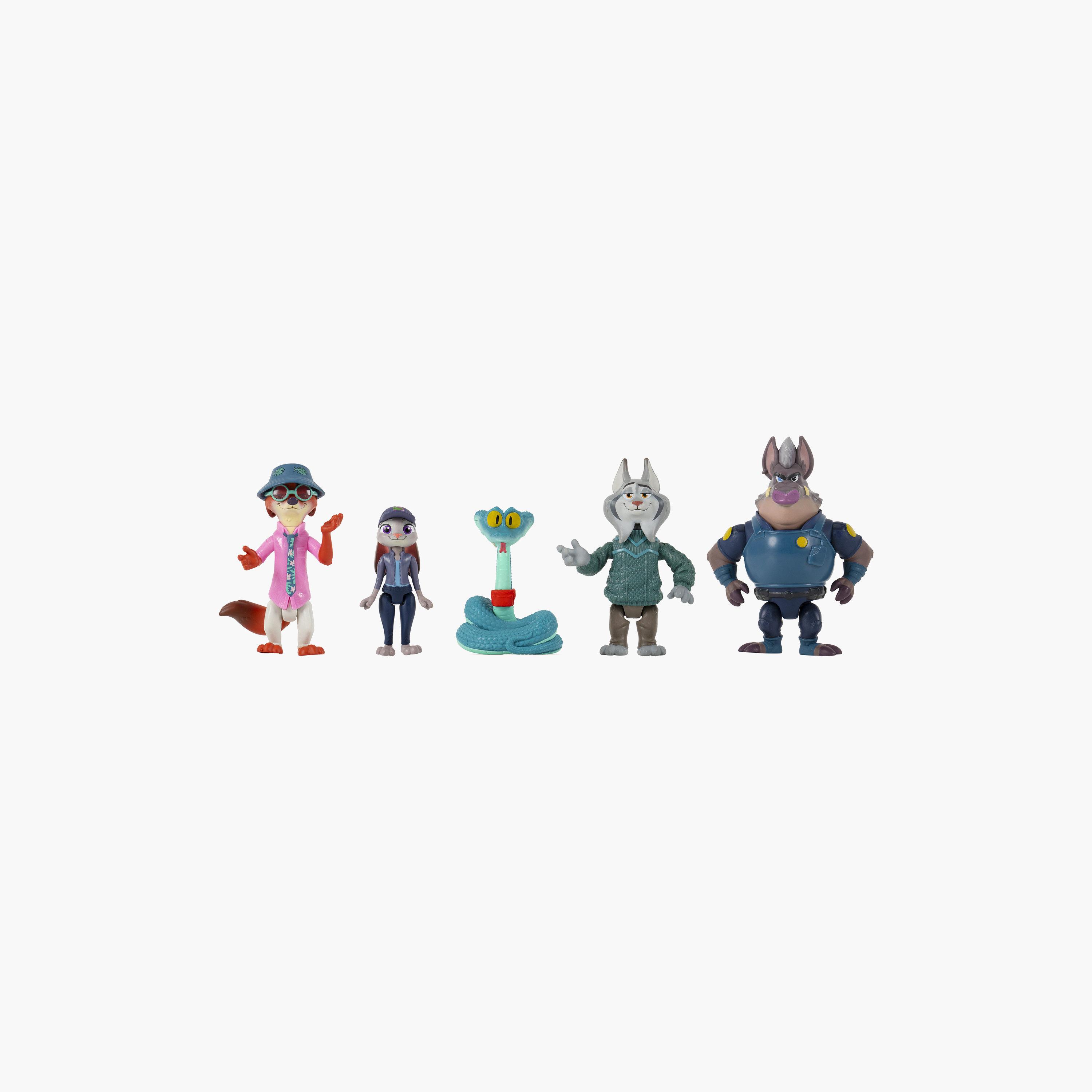 Disney 5-Piece Zootropolis 2 Adventure Doll Set-toys-playfigures-actionfigures-image-1