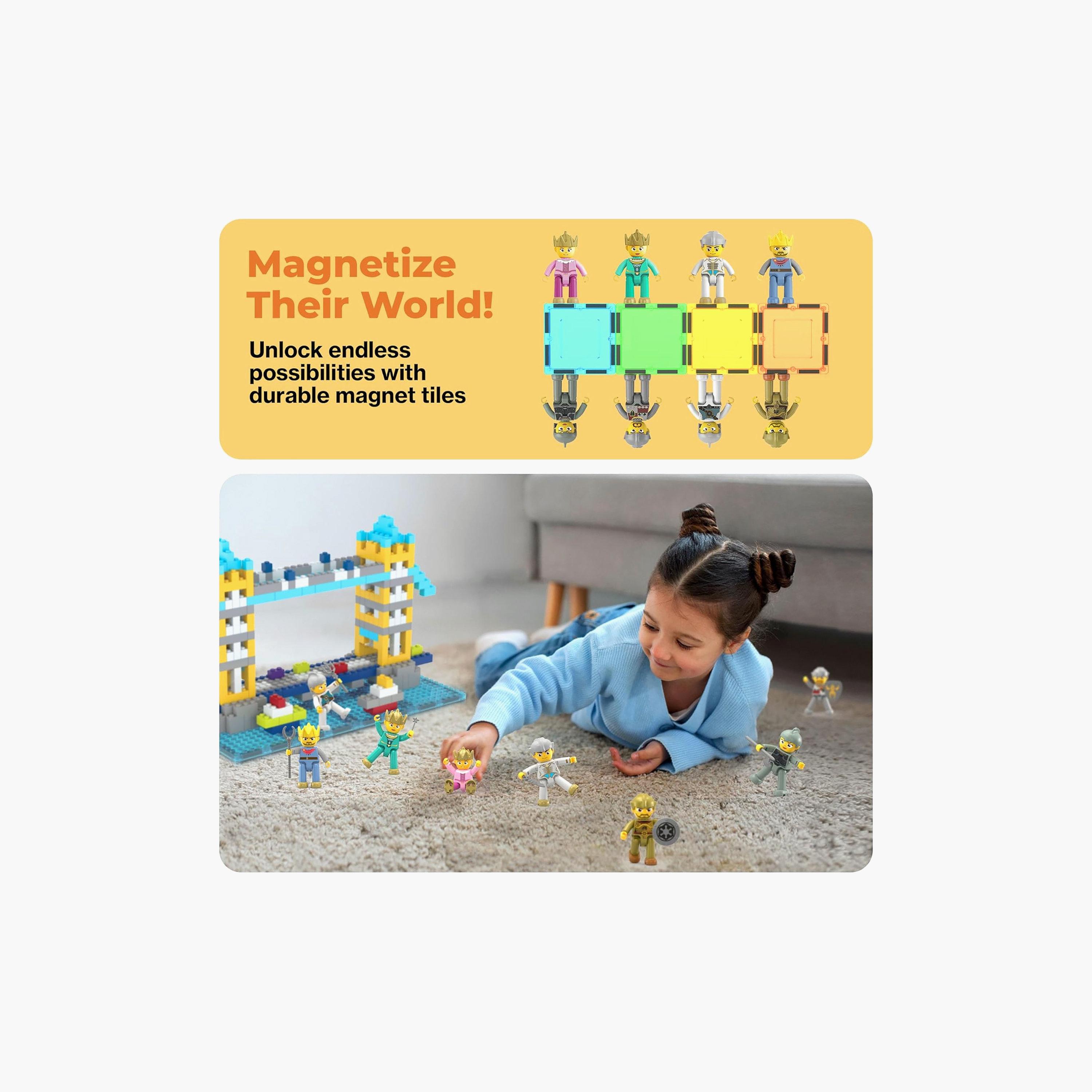Picasso Tiles 8-Piece Magnetic Medieval Character Set-toys-buildingblocks-magnetictoys-image-7