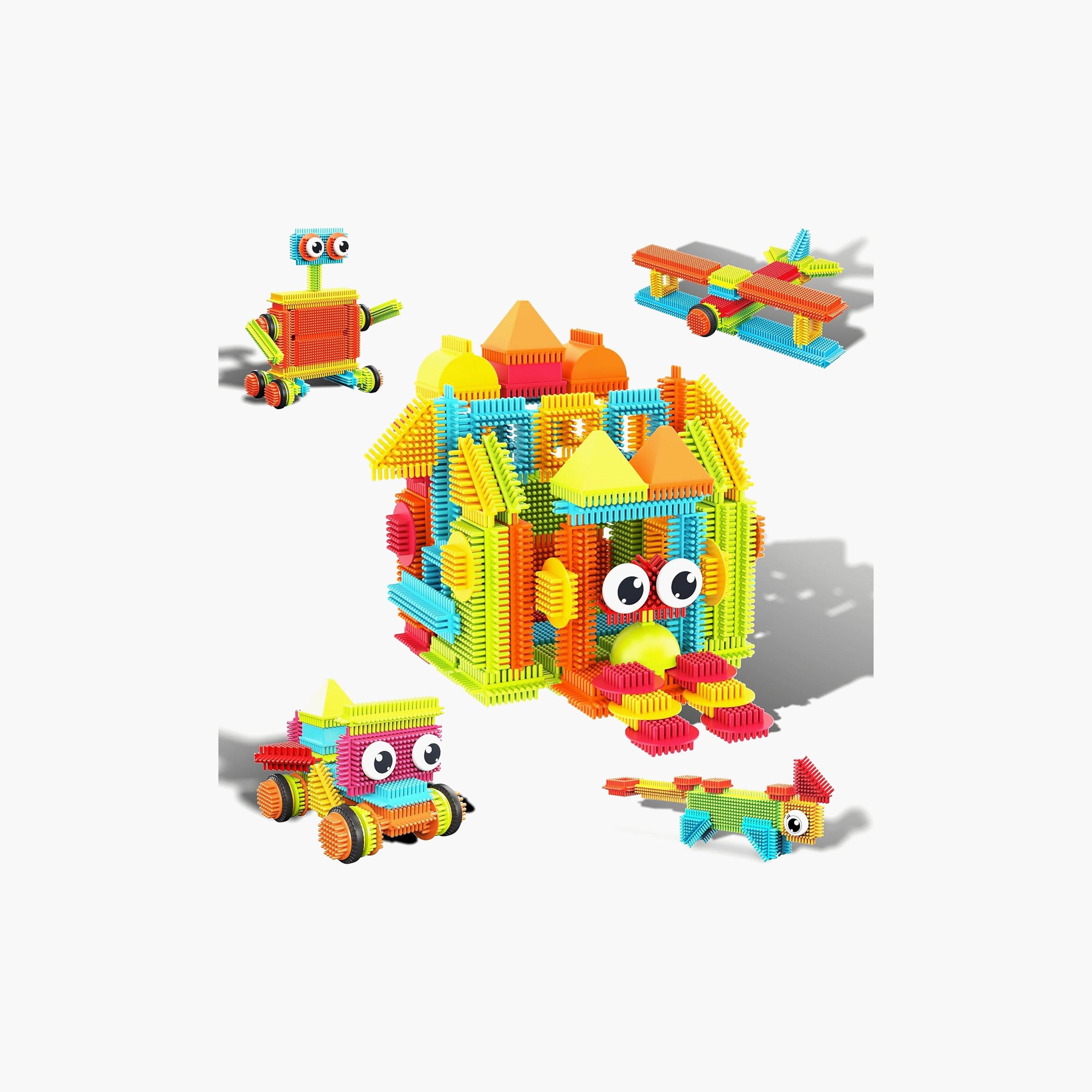 Picasso Tiles Magnetic 120-Piece Hedgehog Building Blocks Set-toys-buildingblocks-magnetictoys-image-1
