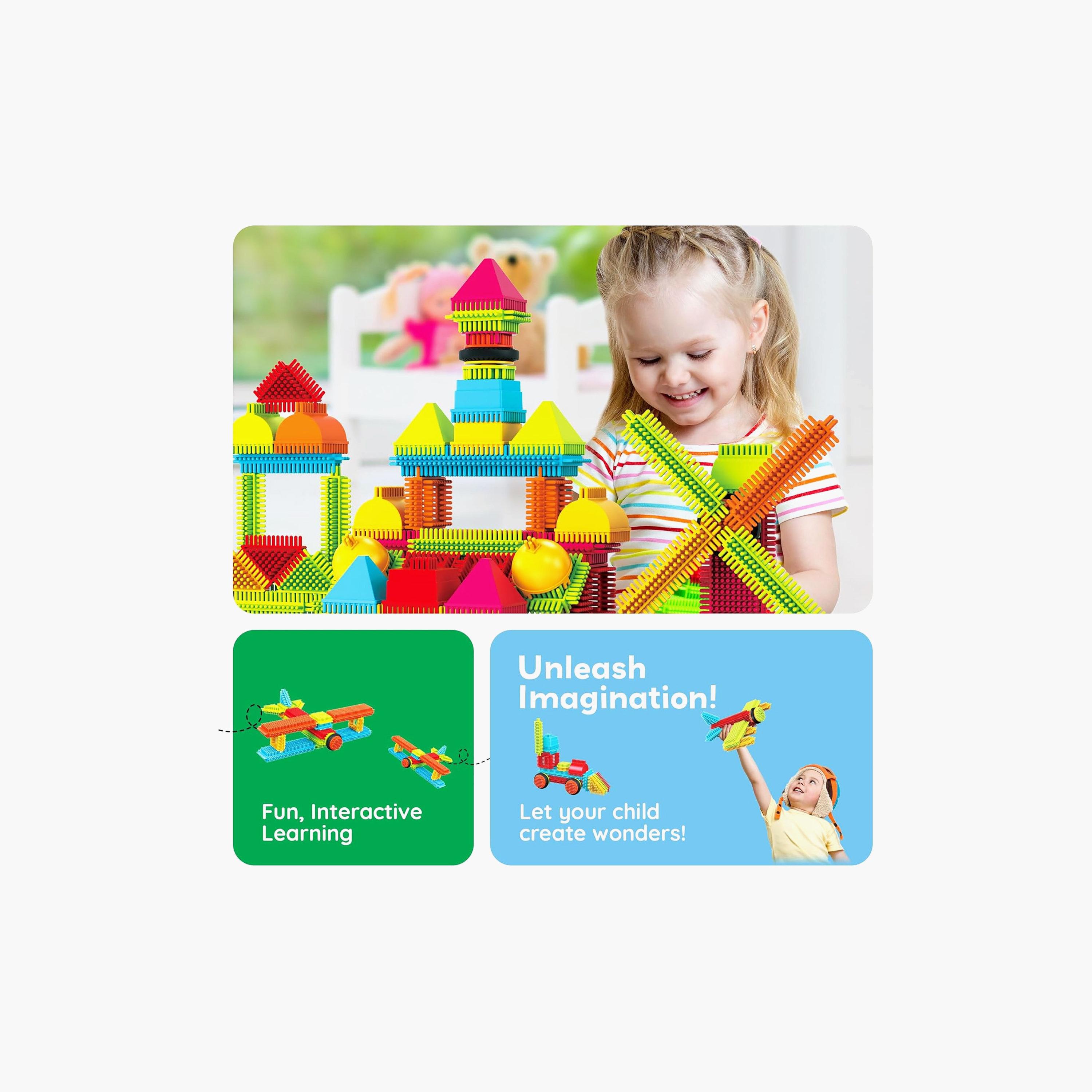 Picasso Tiles Magnetic 120-Piece Hedgehog Building Blocks Set-toys-buildingblocks-magnetictoys-image-5