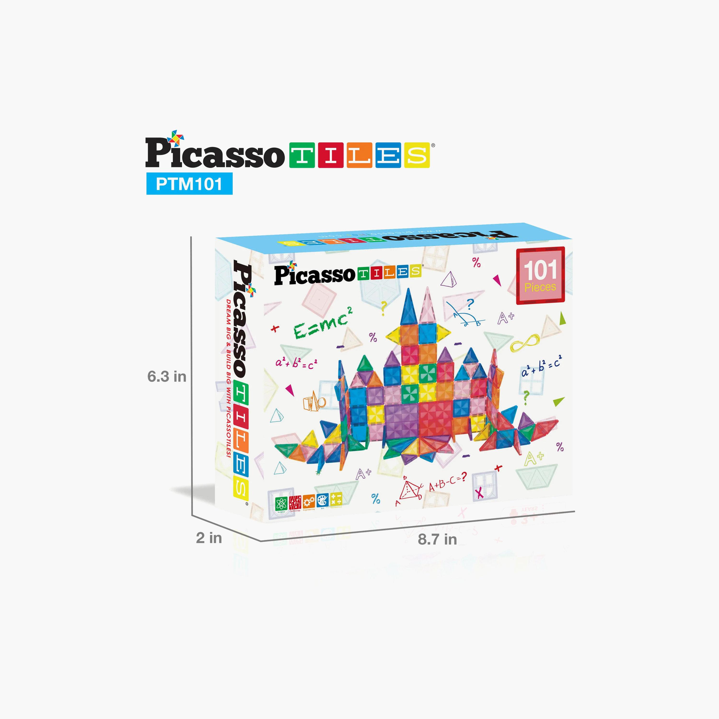 Picasso Tiles Magnetic 101-Piece Mini Diamond Set-toys-buildingblocks-magnetictoys-image-11