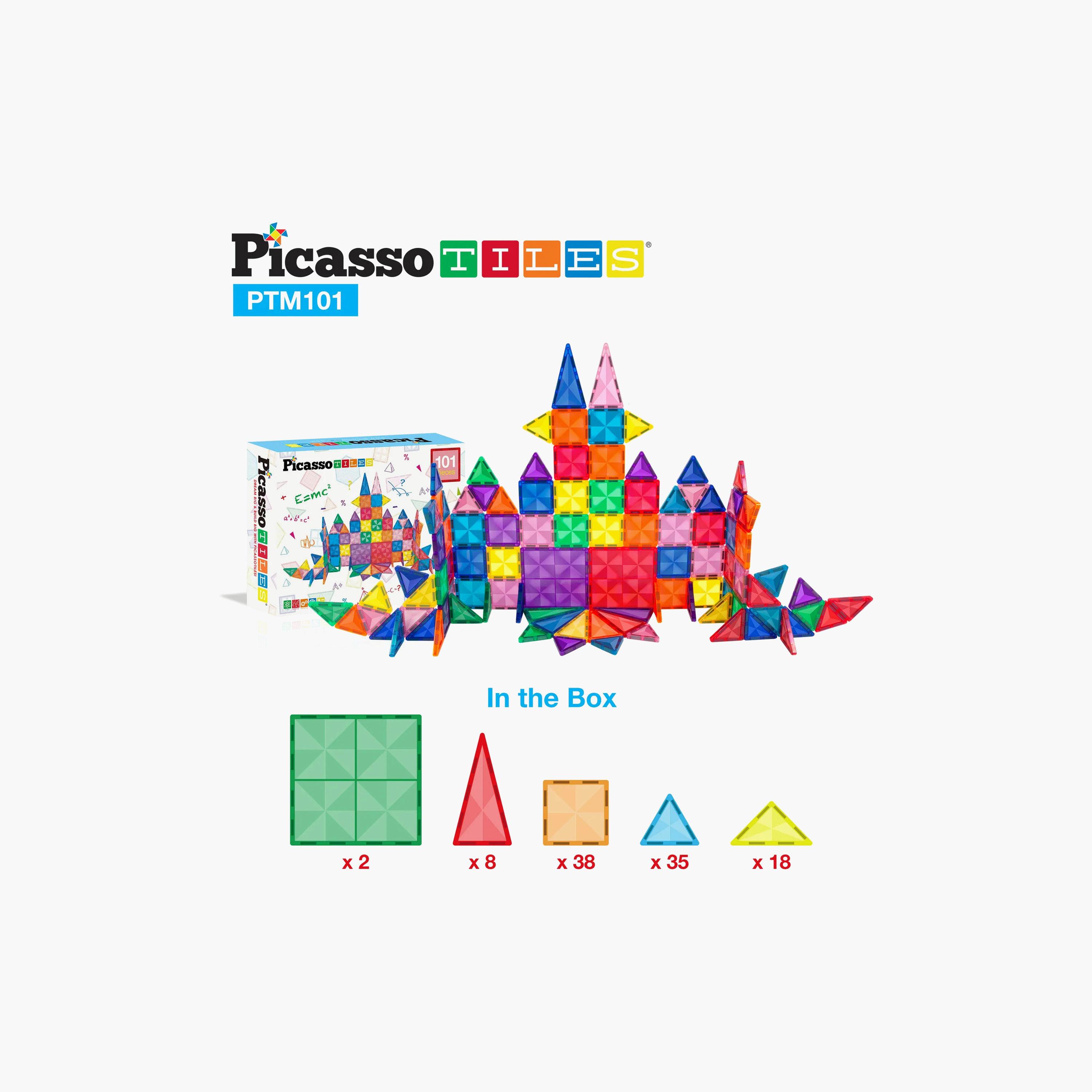 Picasso Tiles Magnetic 101-Piece Mini Diamond Set-toys-buildingblocks-magnetictoys-image-2
