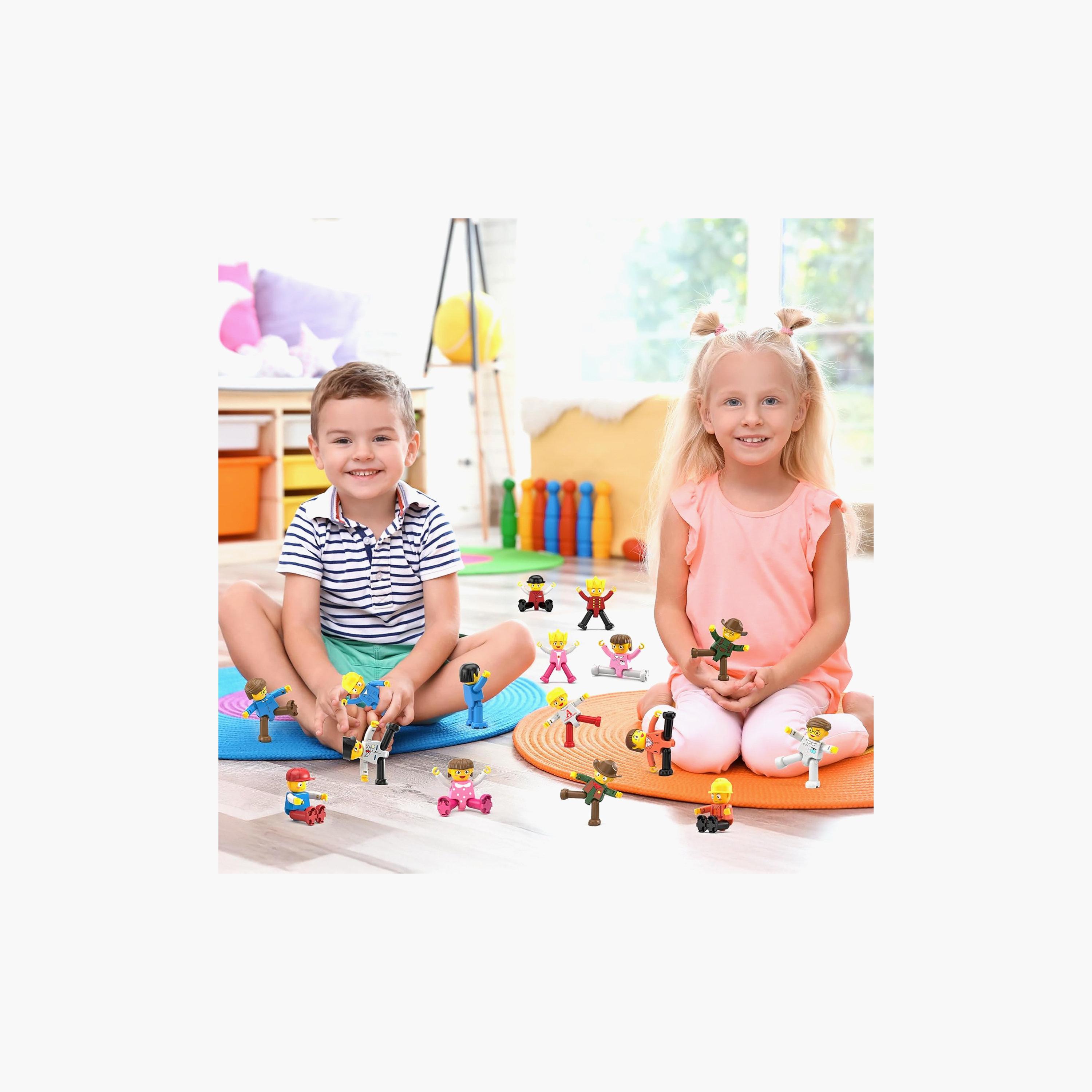 Picasso Tiles Magnetic 16-Piece Character Figures Set-toys-buildingblocks-magnetictoys-image-2