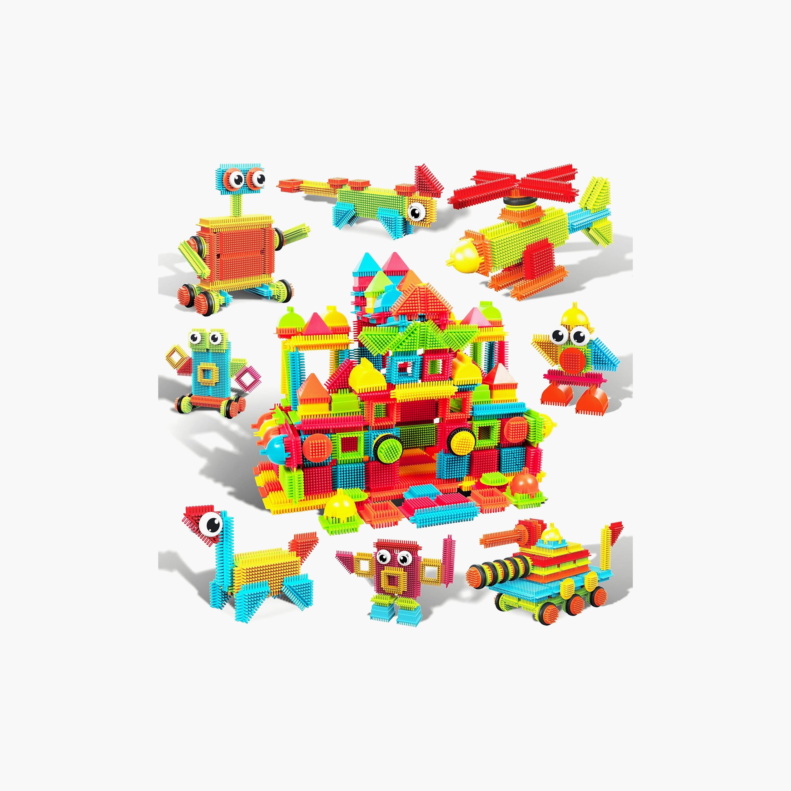 Picasso Tiles Magnetic 240-Piece Hedgehog Blocks Set-toys-buildingblocks-magnetictoys-image-1