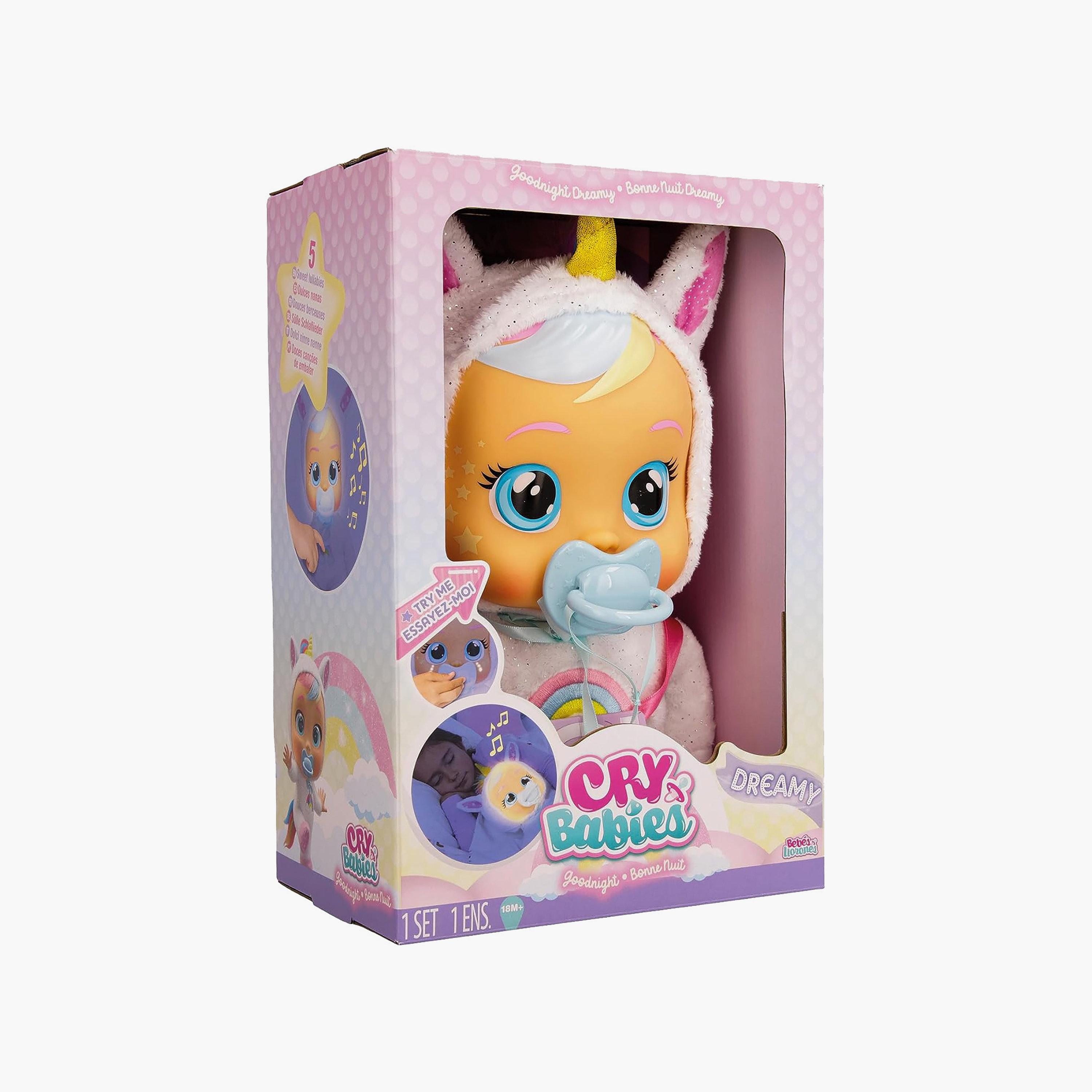 دمية "كراي بيبيز" دريمي التفاعلية للنوم - 18 شهرًا فأكثر-toys-dollsandplaysets-dolls-image-7