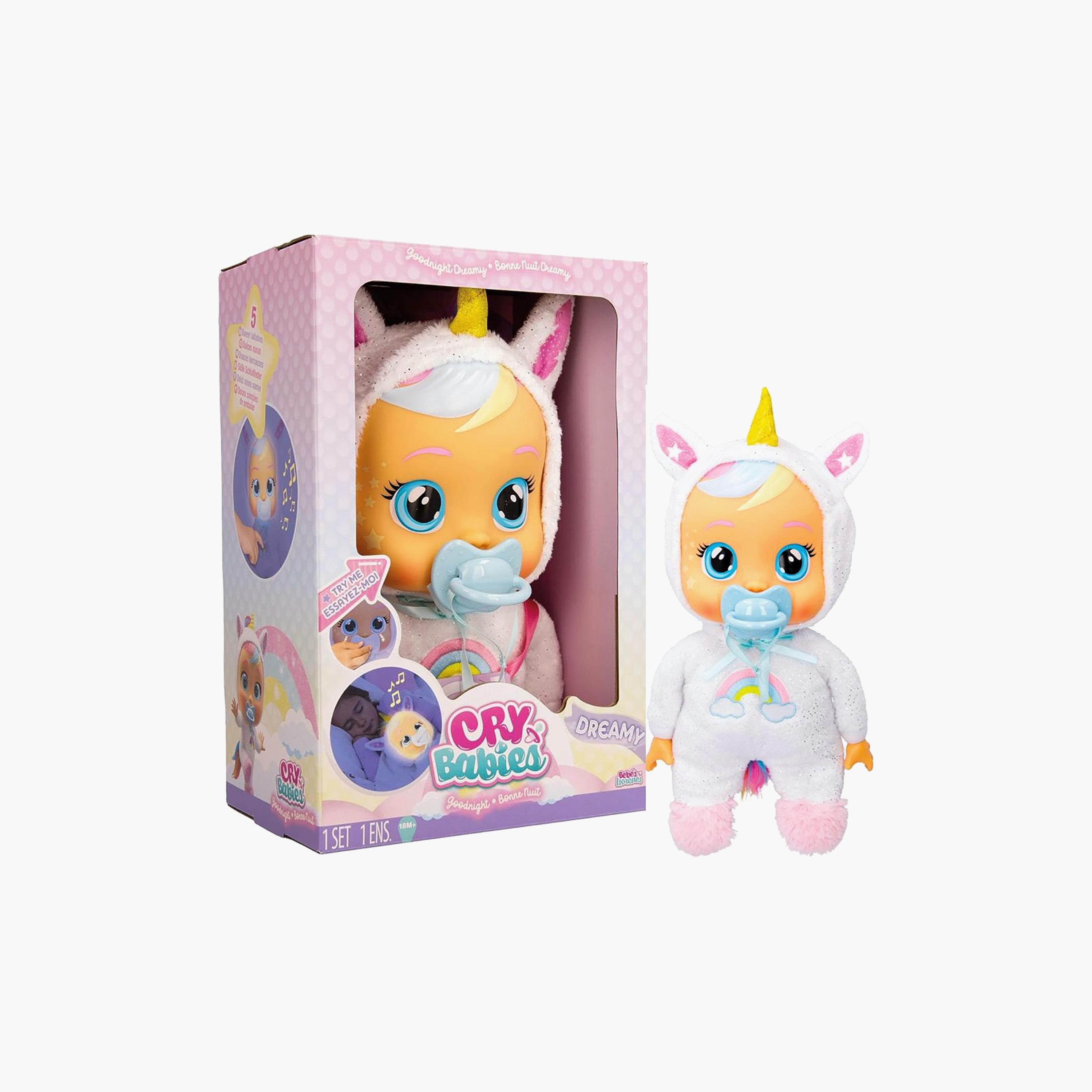 دمية "كراي بيبيز" دريمي التفاعلية للنوم - 18 شهرًا فأكثر-toys-dollsandplaysets-dolls-image-8