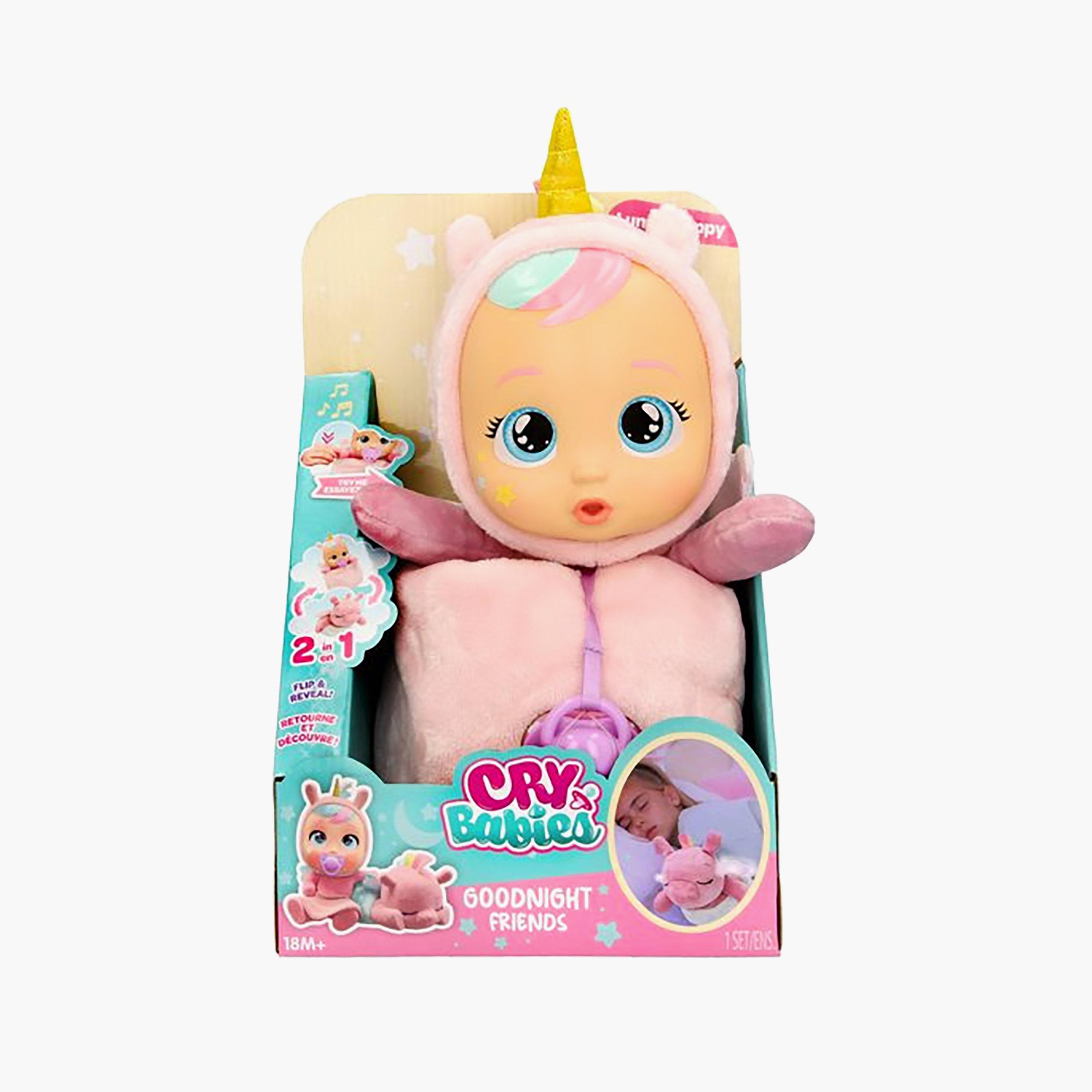 دمية "كراي بيبيز" لونا وبوبي 2 في 1 القابلة للقلب والكشف - 18 شهرًا فأكثر-toys-dollsandplaysets-dolls-image-3