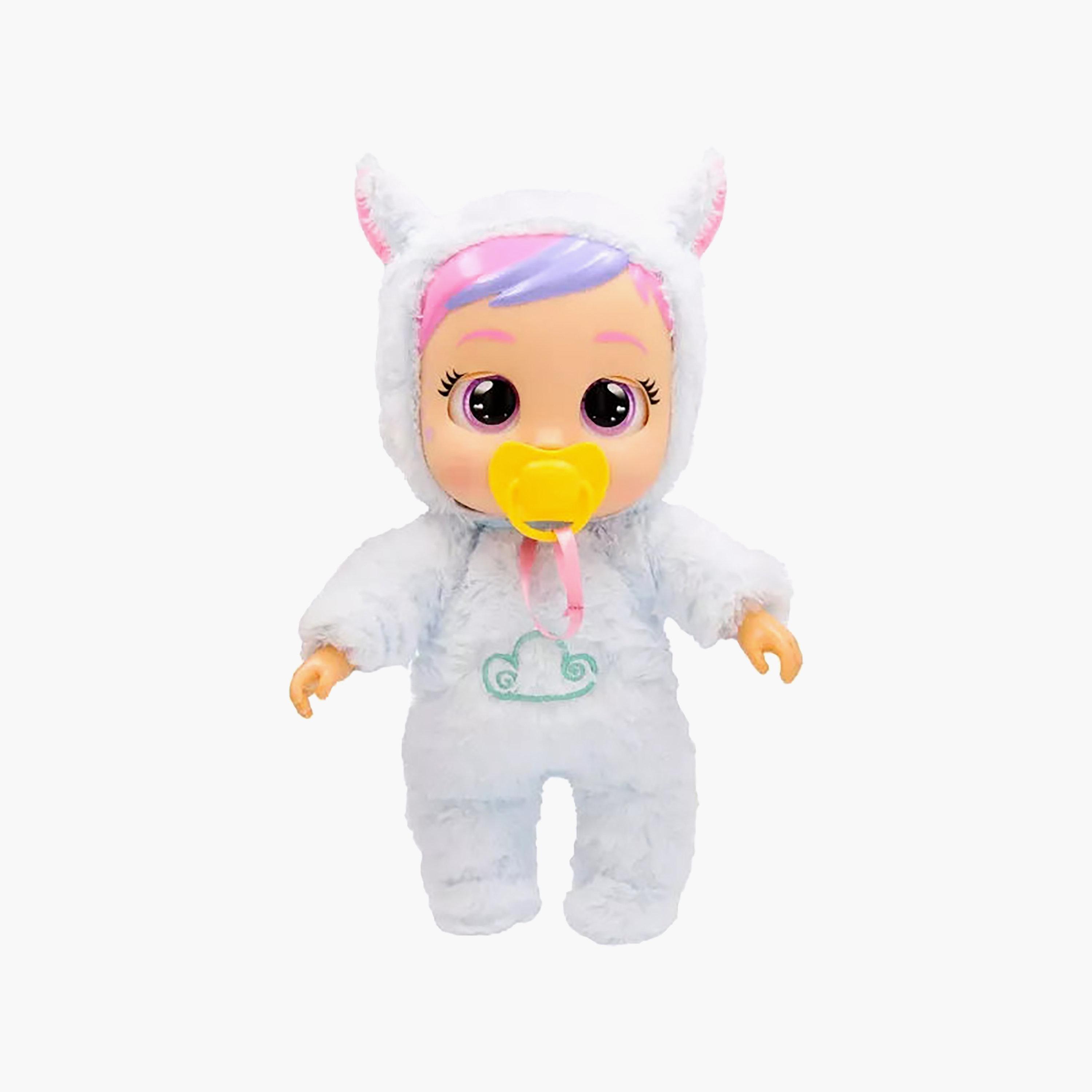طقم دمية جينا التفاعلية مع روتين النوم من "كراي بيبيز" - 18 شهرًا فأكثر-toys-dollsandplaysets-dolls-image-1