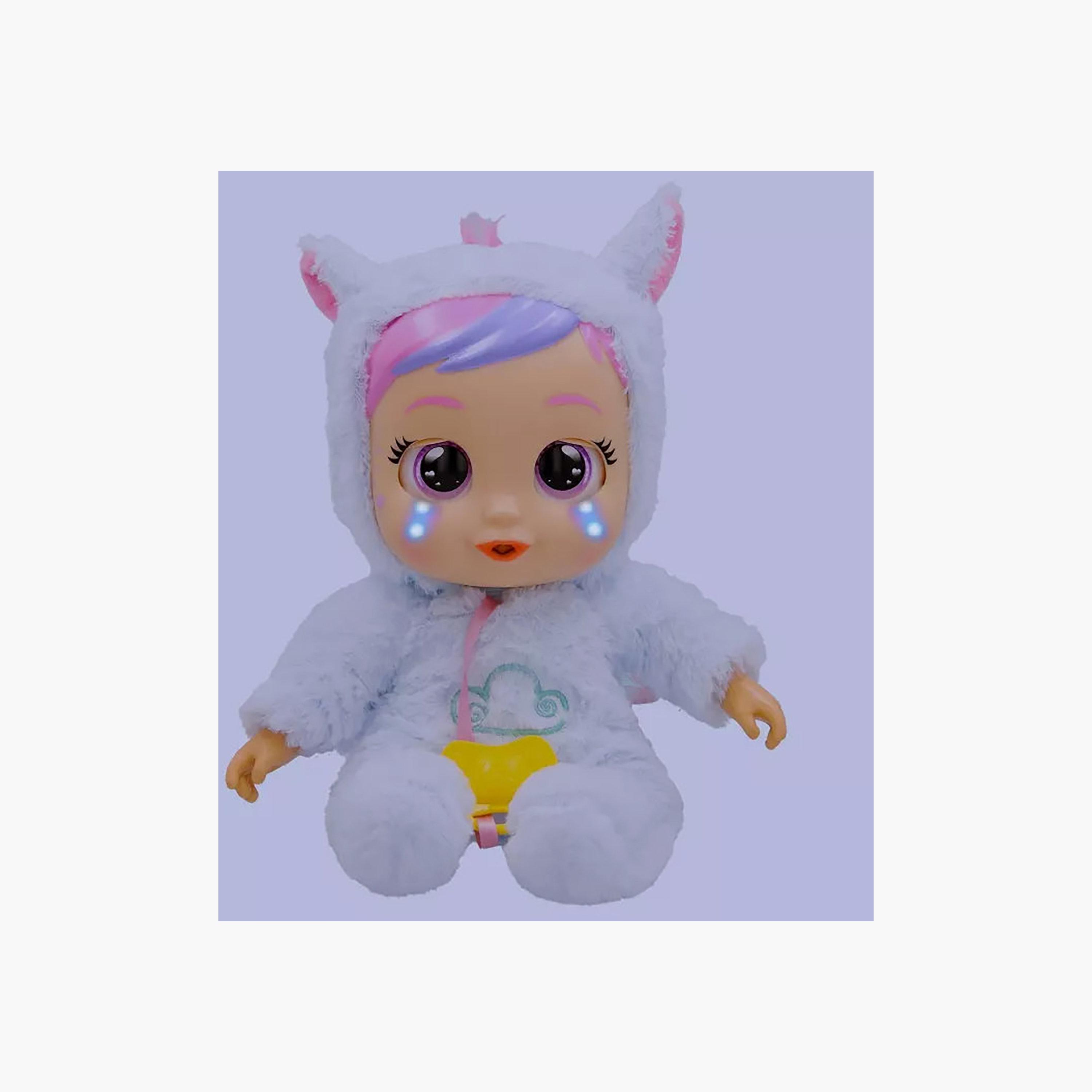 طقم دمية جينا التفاعلية مع روتين النوم من "كراي بيبيز" - 18 شهرًا فأكثر-toys-dollsandplaysets-dolls-image-5