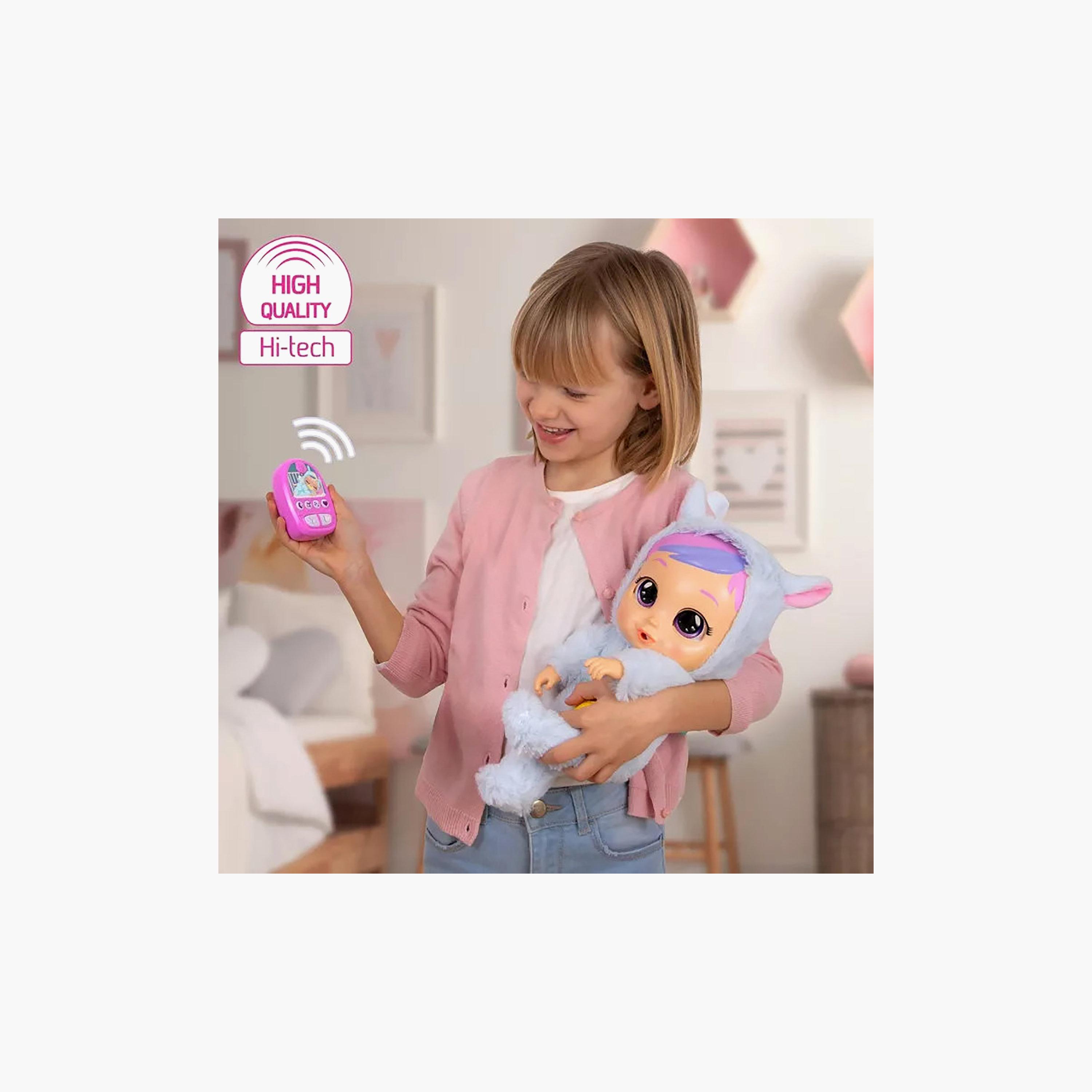 طقم دمية جينا التفاعلية مع روتين النوم من "كراي بيبيز" - 18 شهرًا فأكثر-toys-dollsandplaysets-dolls-image-6