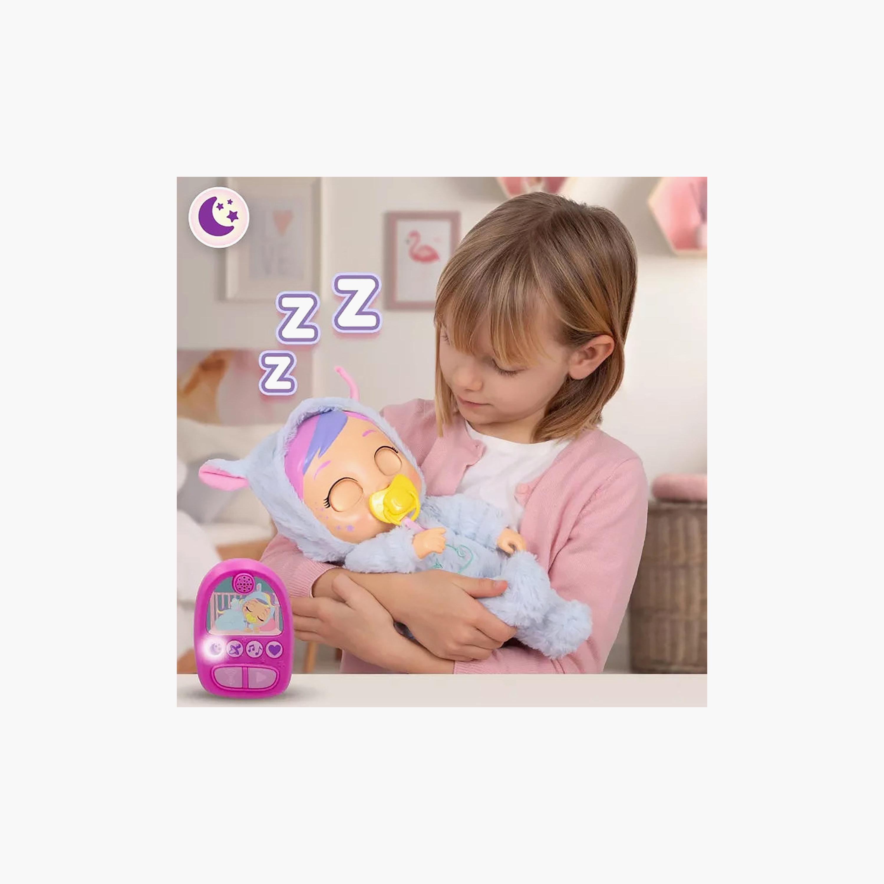 طقم دمية جينا التفاعلية مع روتين النوم من "كراي بيبيز" - 18 شهرًا فأكثر-toys-dollsandplaysets-dolls-image-8
