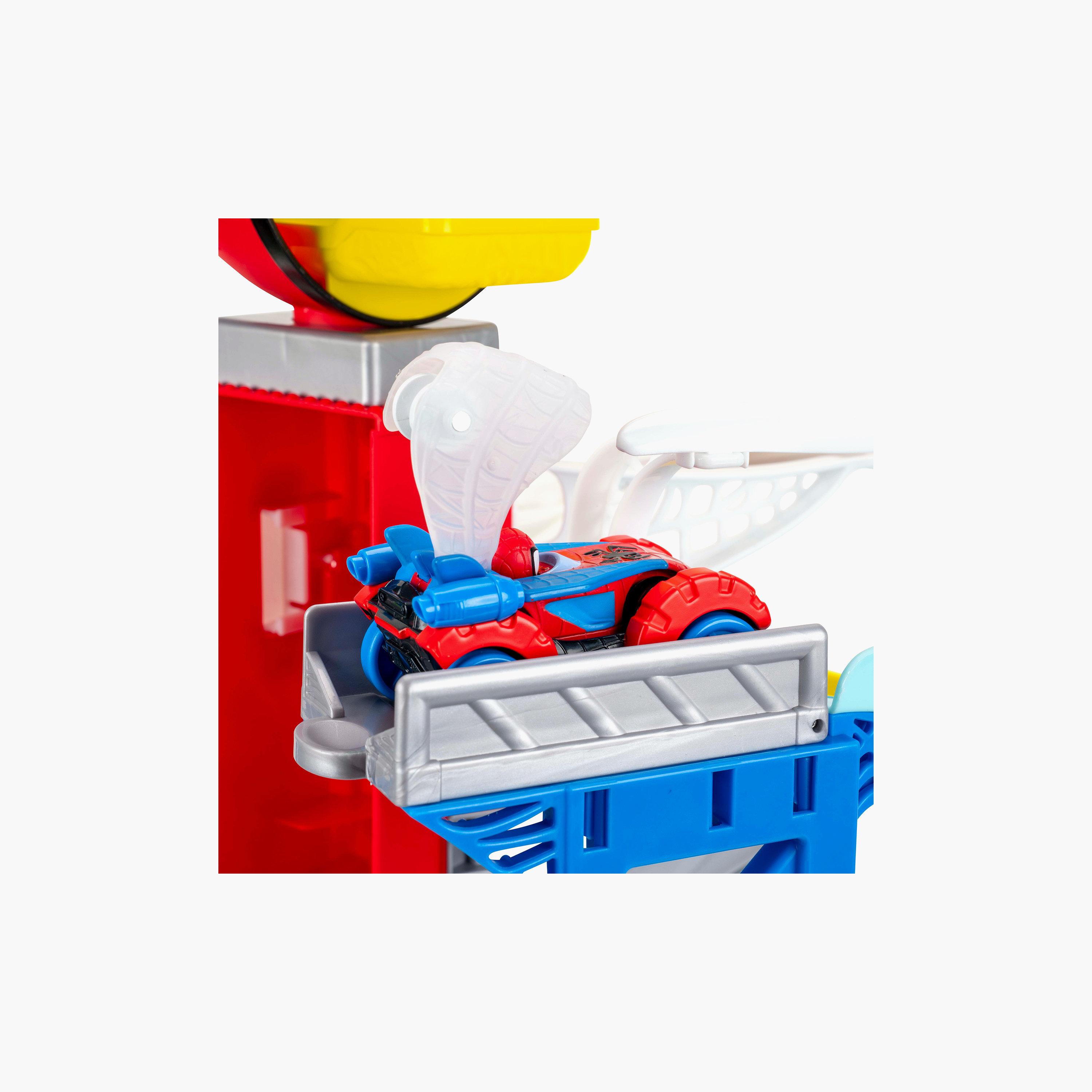 Marvel Spidey And Friends Zip Line Action Construction Zone Track Set-toys-playfigures-actionplaysets-image-16