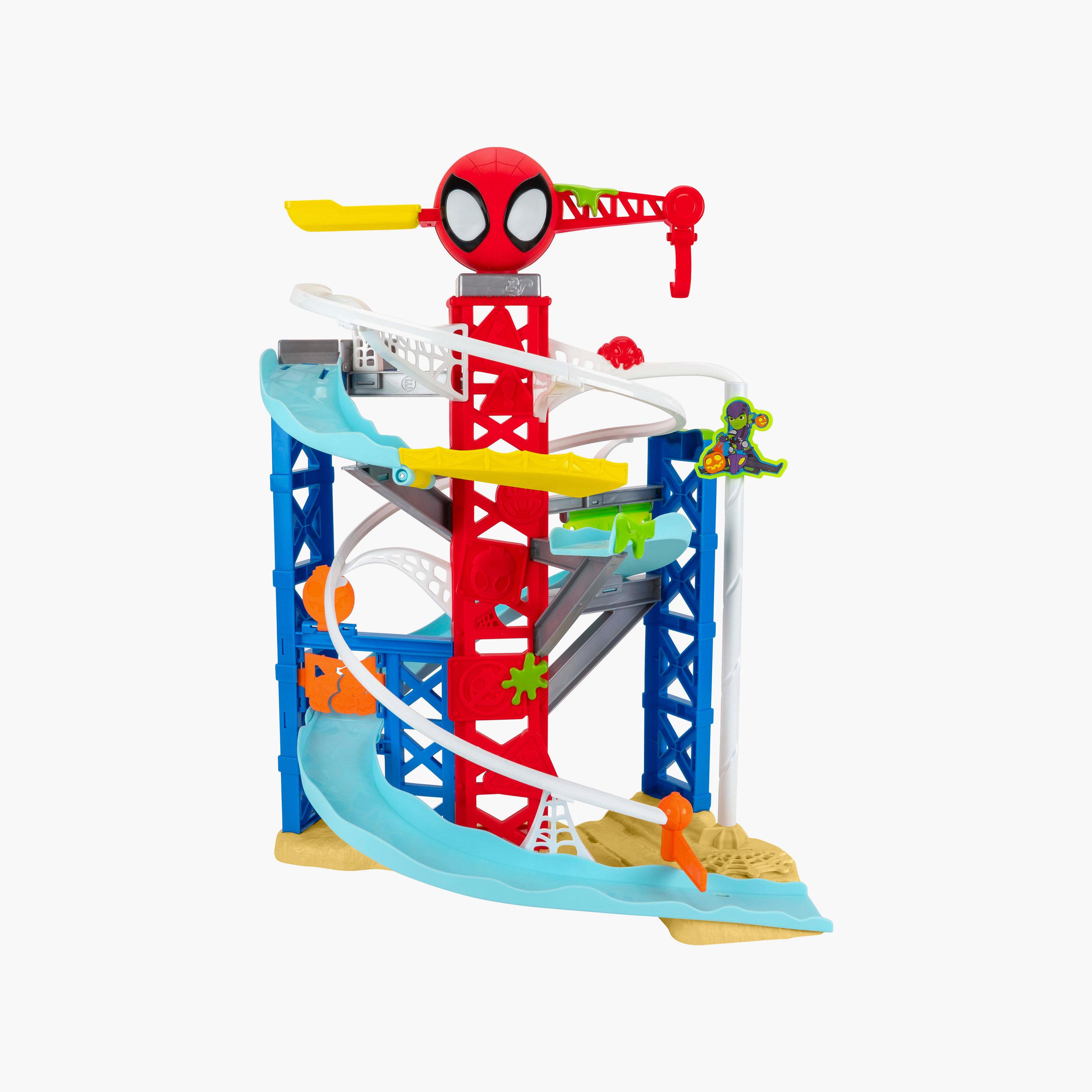 Marvel Spidey And Friends Zip Line Action Construction Zone Track Set-toys-playfigures-actionplaysets-image-32