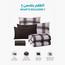 طقم شرشف ولحاف كينج 6 قطع بطبعات إسنشيال - دونا - 260x240 سم-InfluencerCodes_Ramadan26_All_20012026-image-4