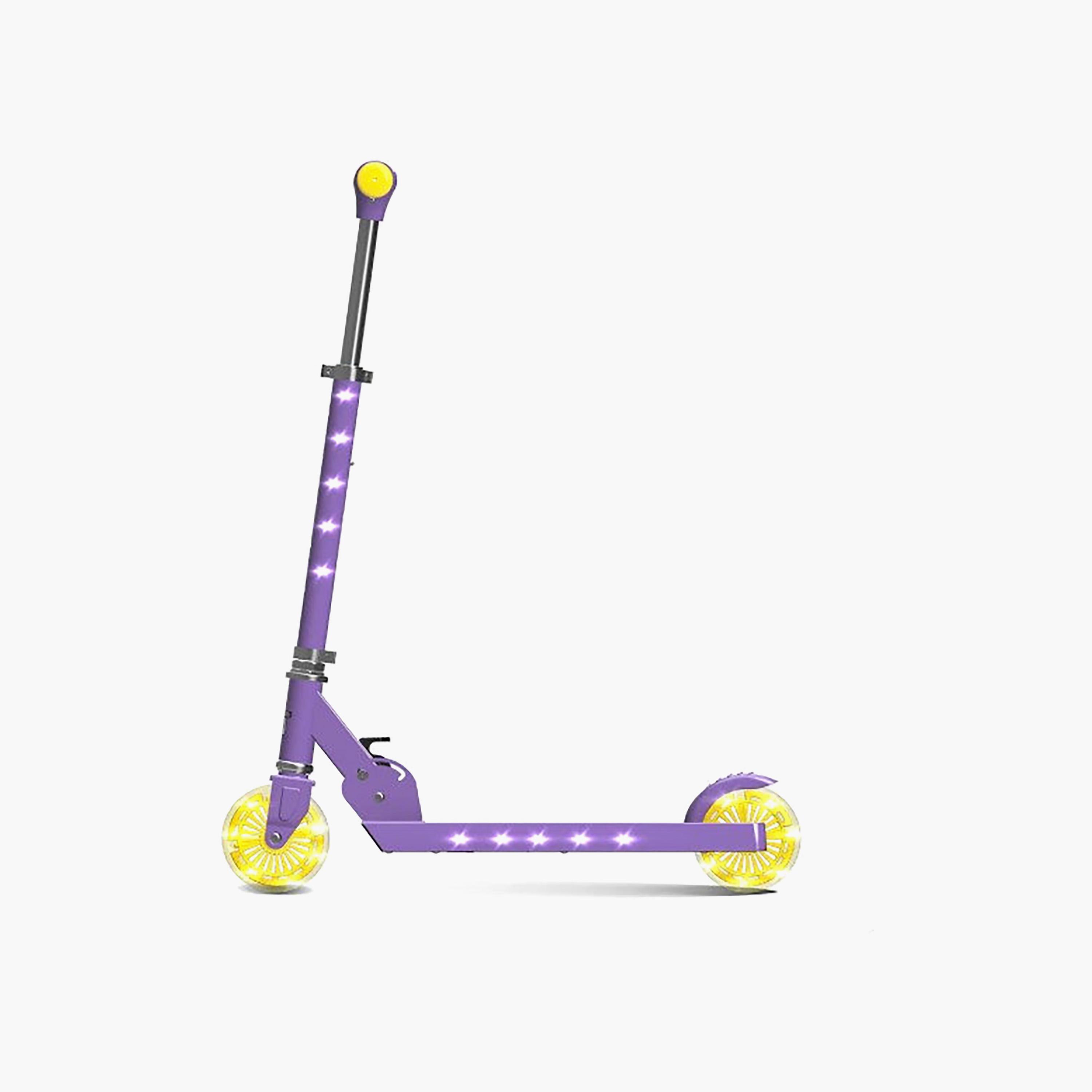 Lit Star ship Foldable Two Wheeler Scooter-toys-outdoor-scooters-image-2