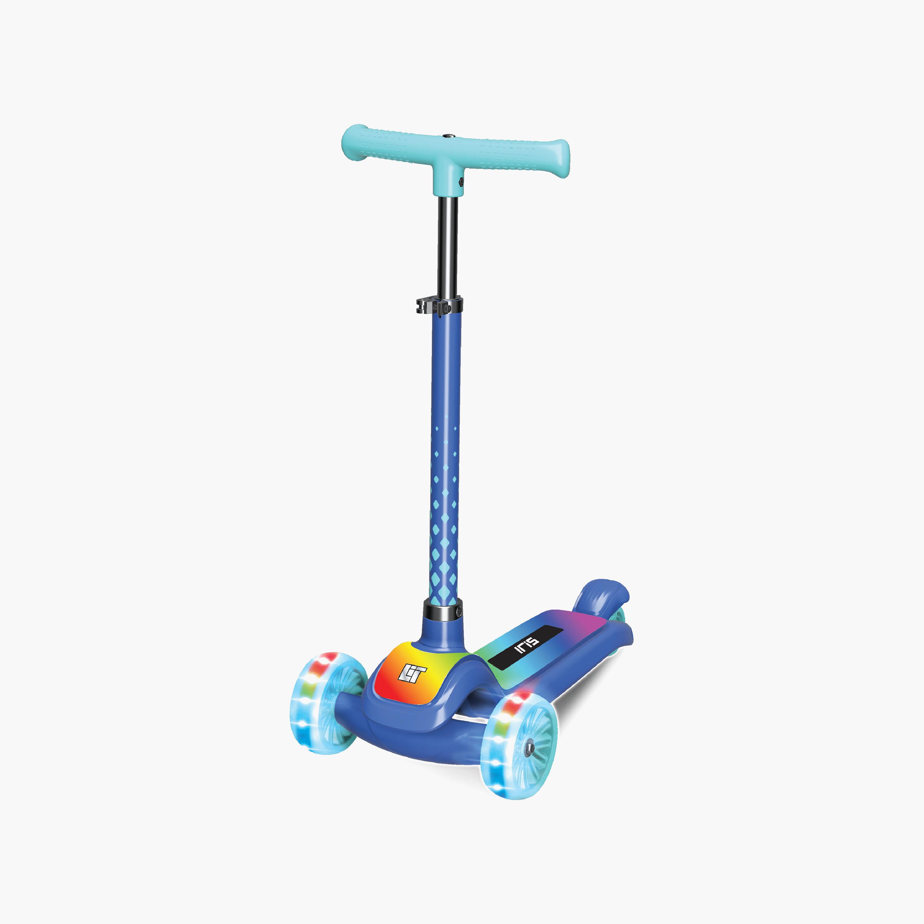 Lit IRIS Blue Three wheeler Scooter-toys-outdoor-scooters-image-1
