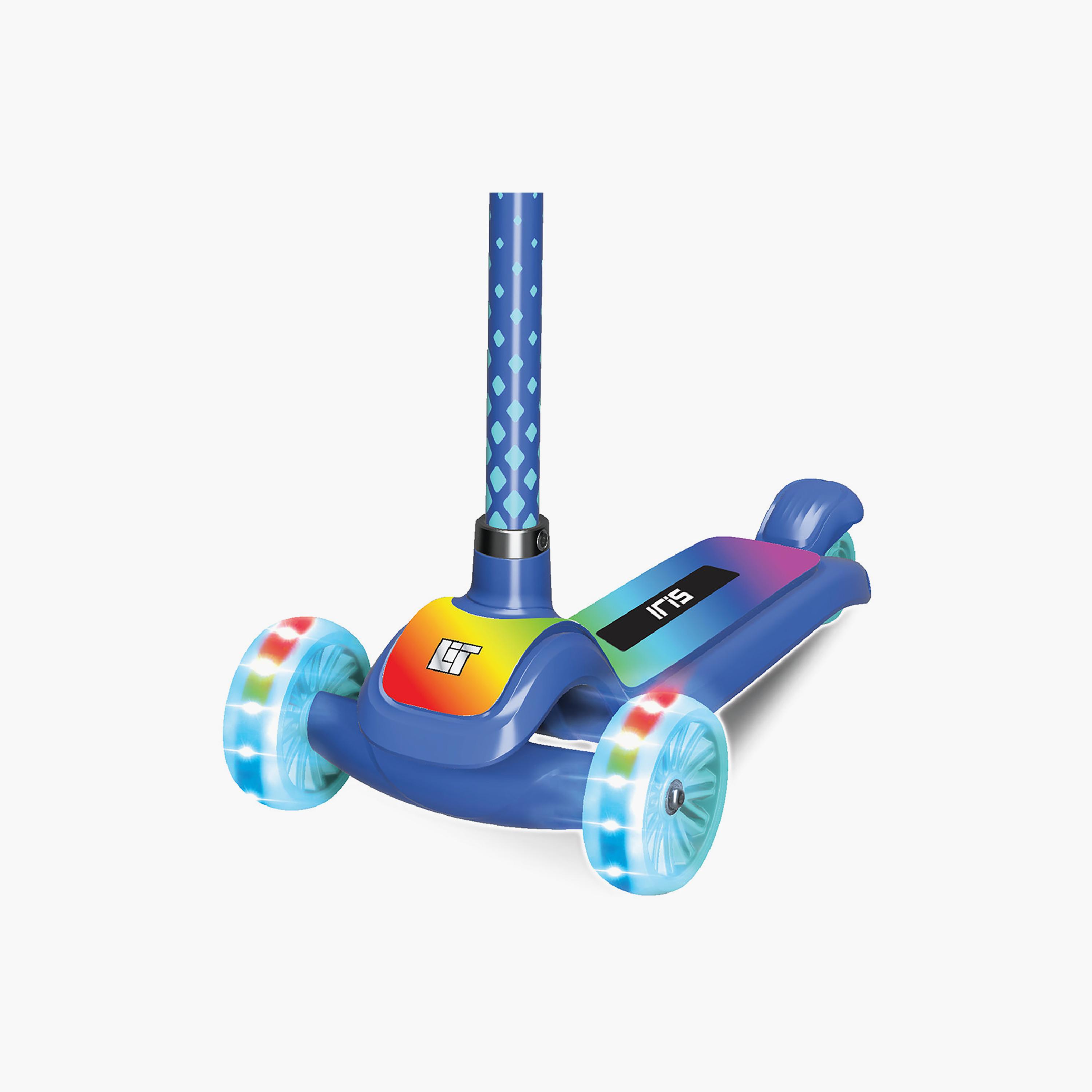 Lit IRIS Blue Three wheeler Scooter-toys-outdoor-scooters-image-2