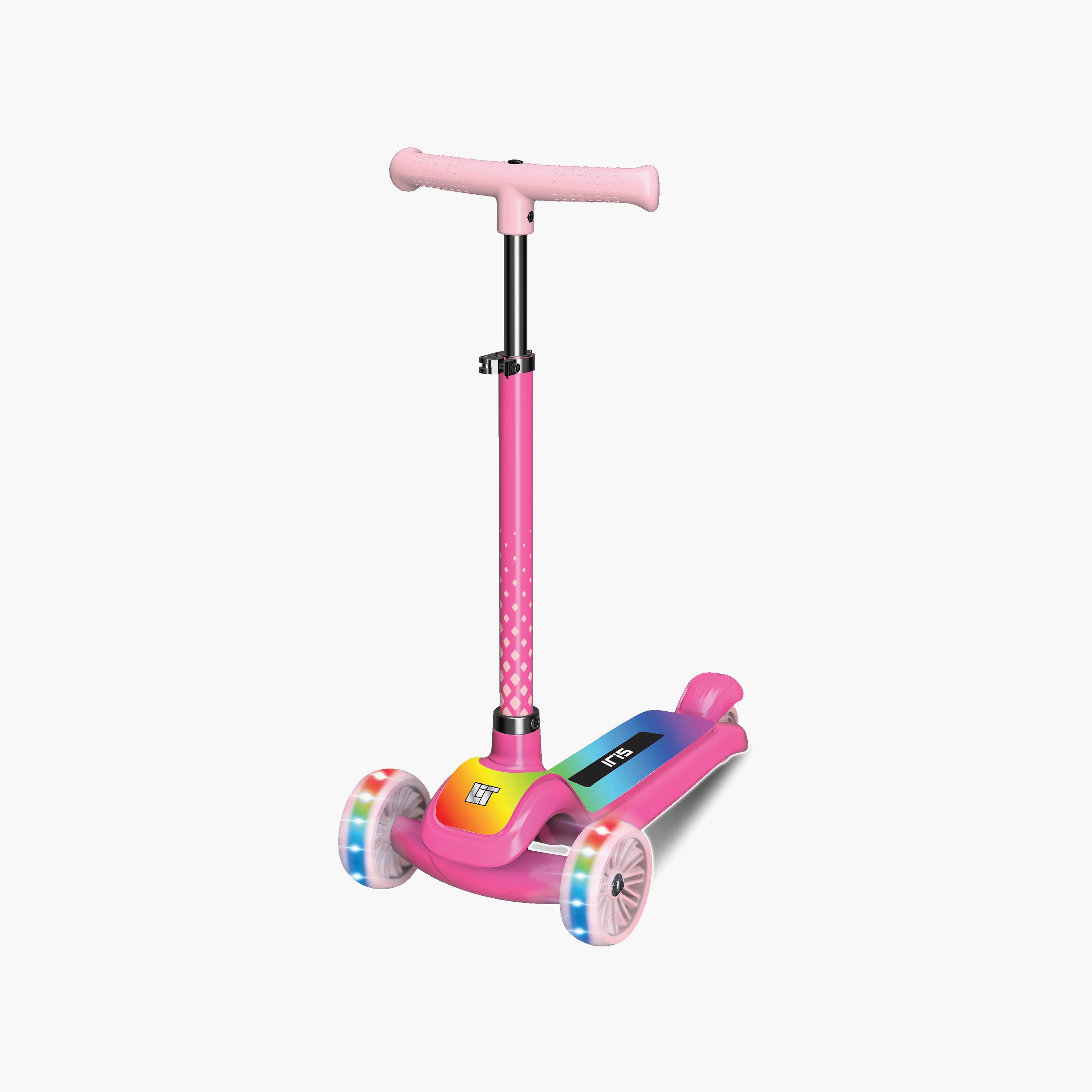 Lit IRIS Blue Three wheeler Scooter-toys-outdoor-scooters-image-1