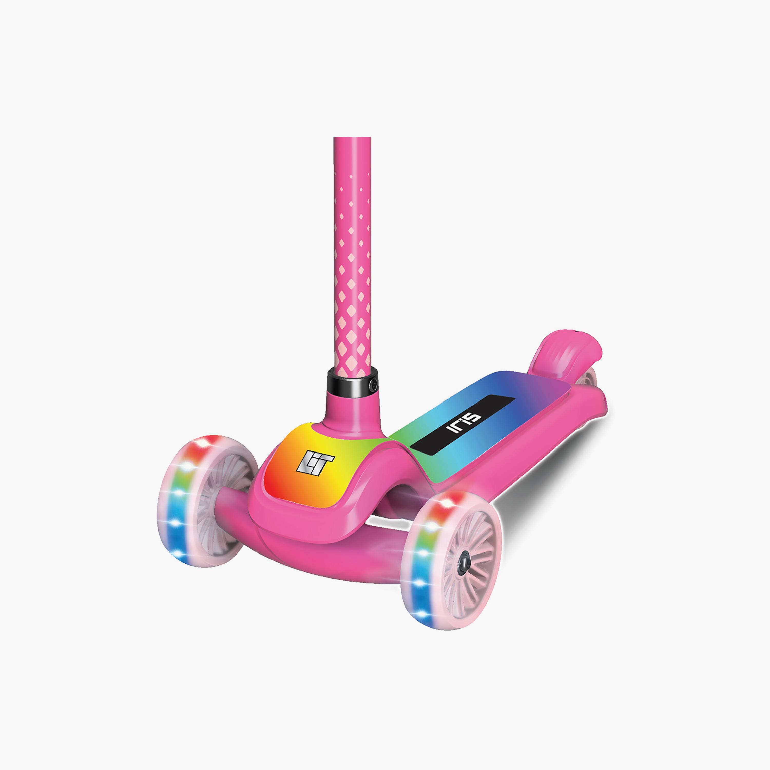 Lit IRIS Blue Three wheeler Scooter-toys-outdoor-scooters-image-2