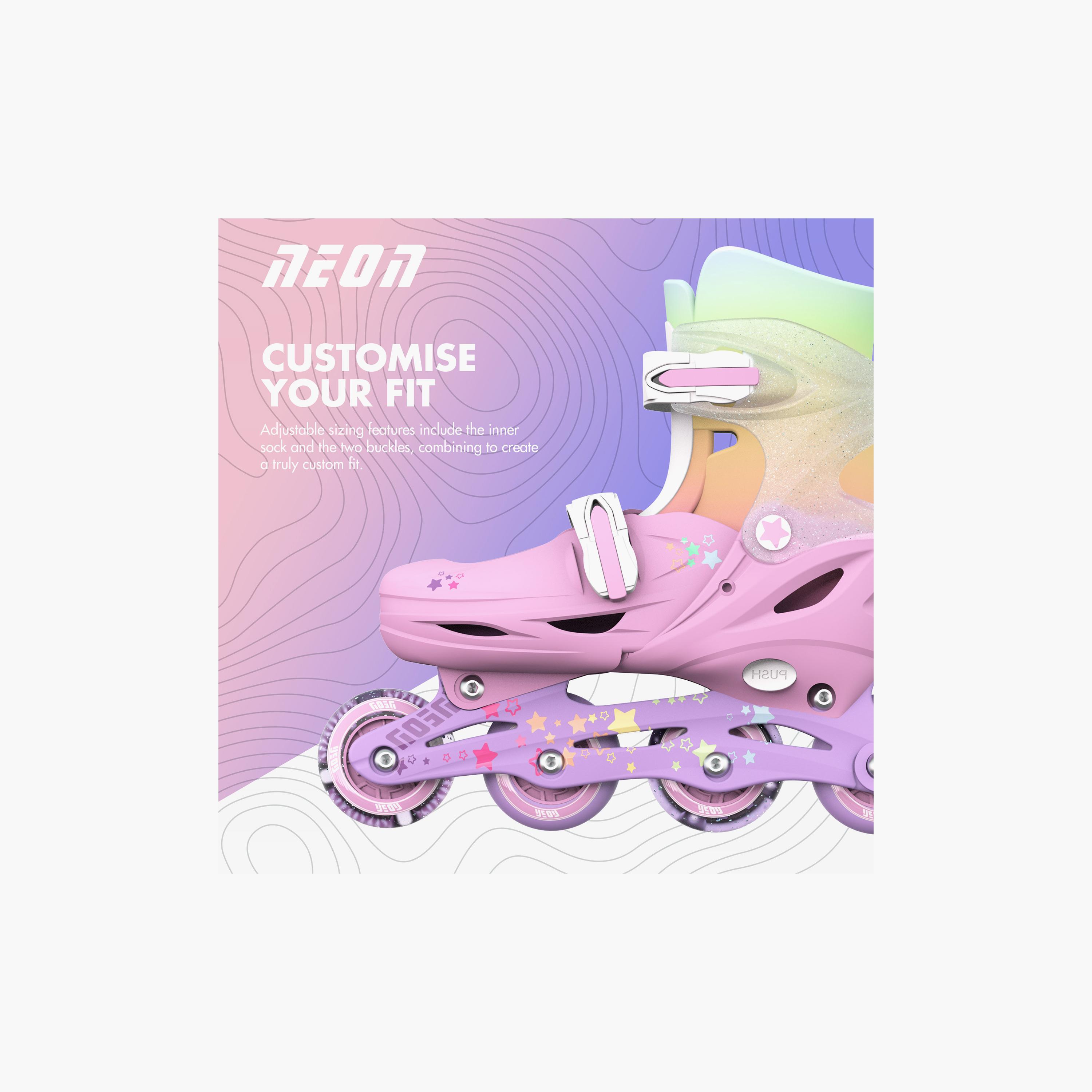 Neon Custom Fit Pair Of Skates-toys-outdoor-sports-image-2