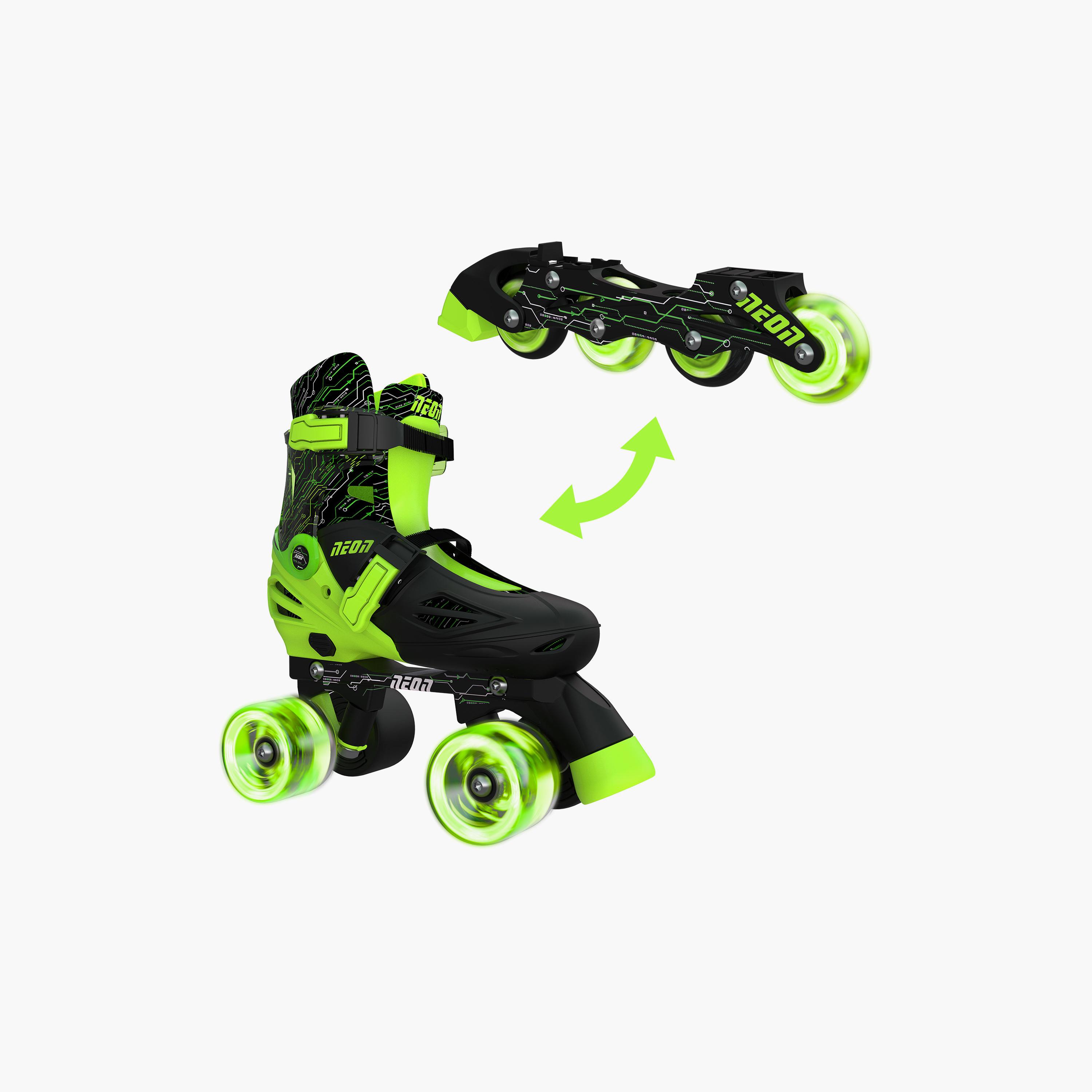 Neon 2-In-1 Custom Fit Pair Of Skates-toys-outdoor-sports-image-2