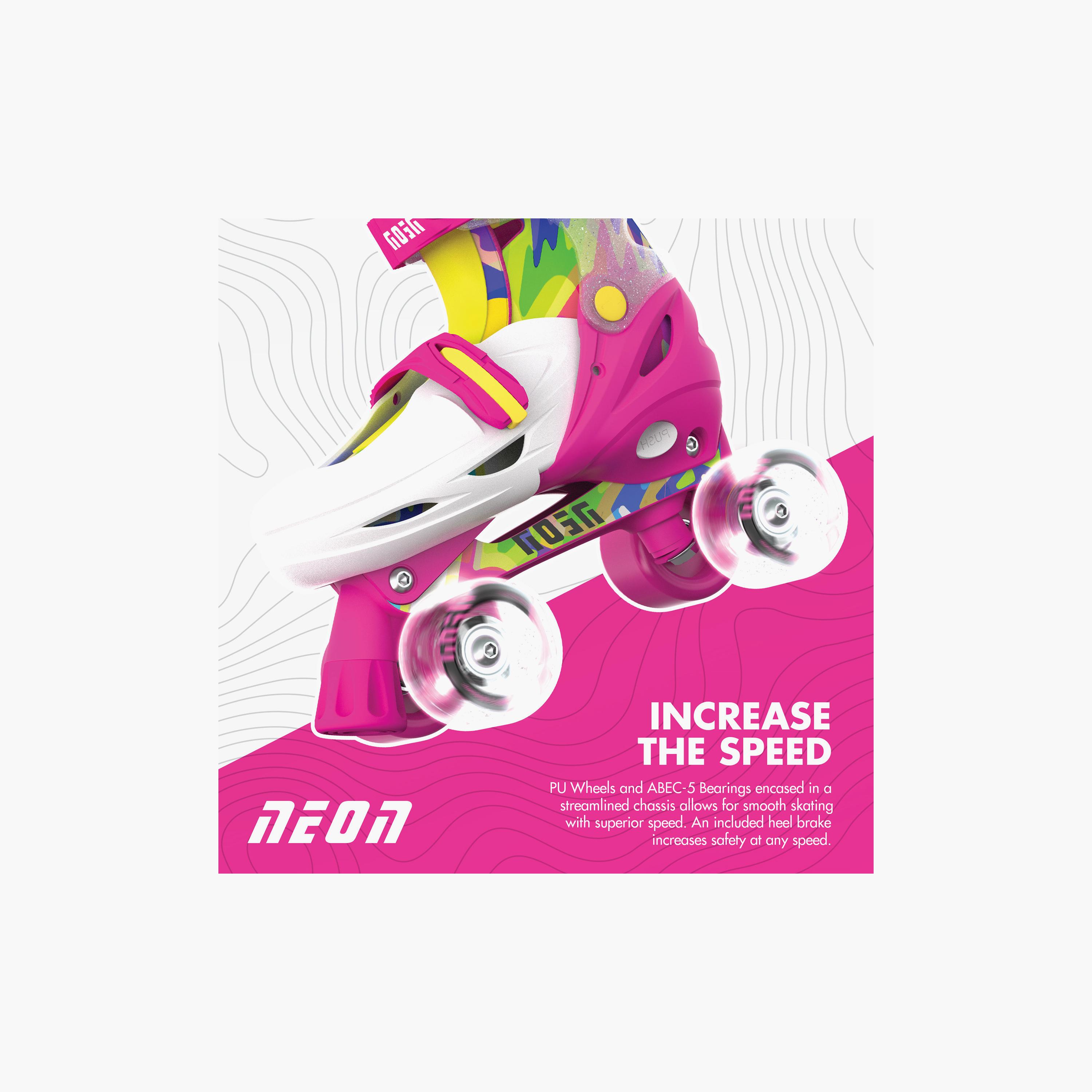 Neon 2-In-1 Custom Fit Pair Of Skates-toys-outdoor-sports-image-3