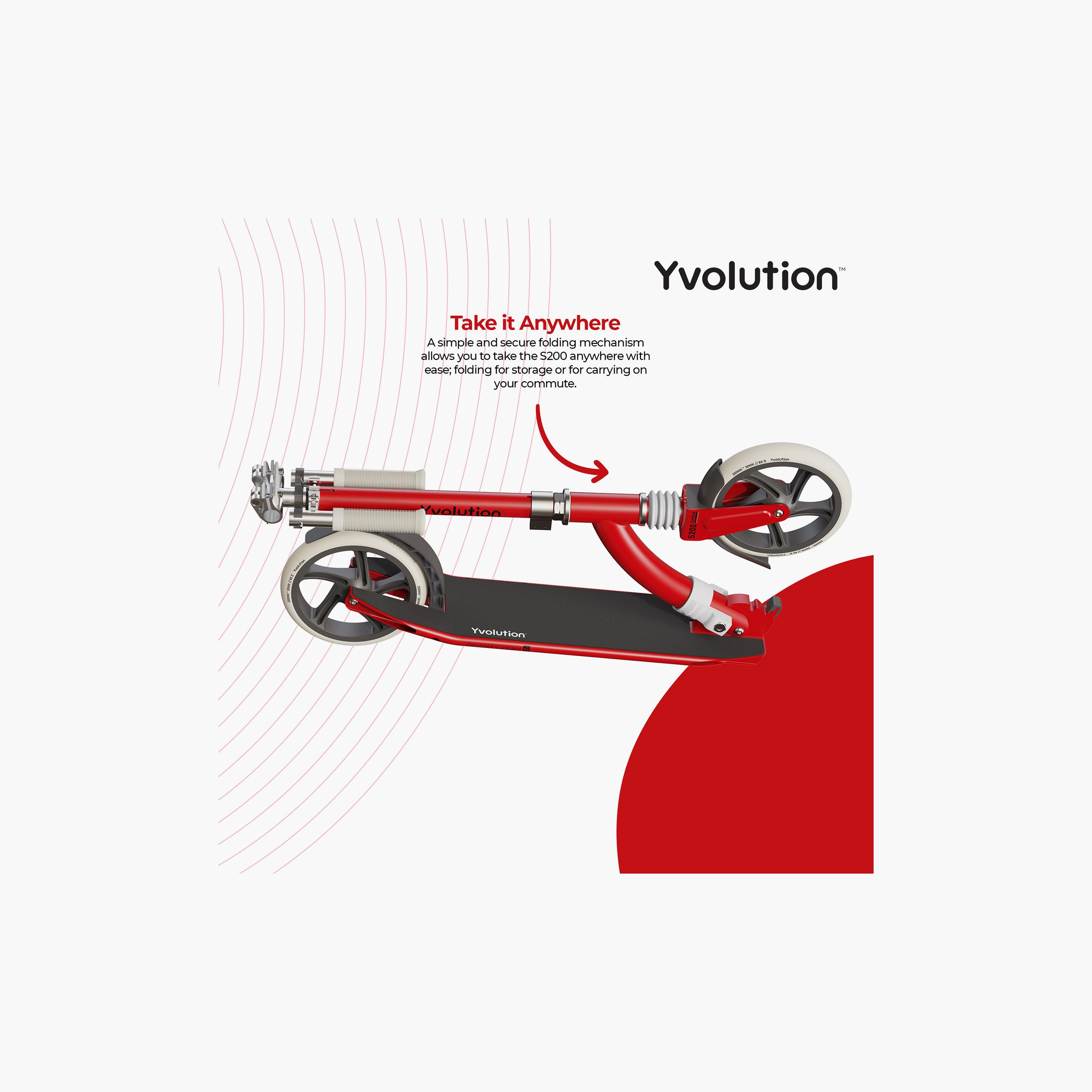 Yvolution Foldable Two Wheeler Scooter-toys-outdoor-scooters-image-3