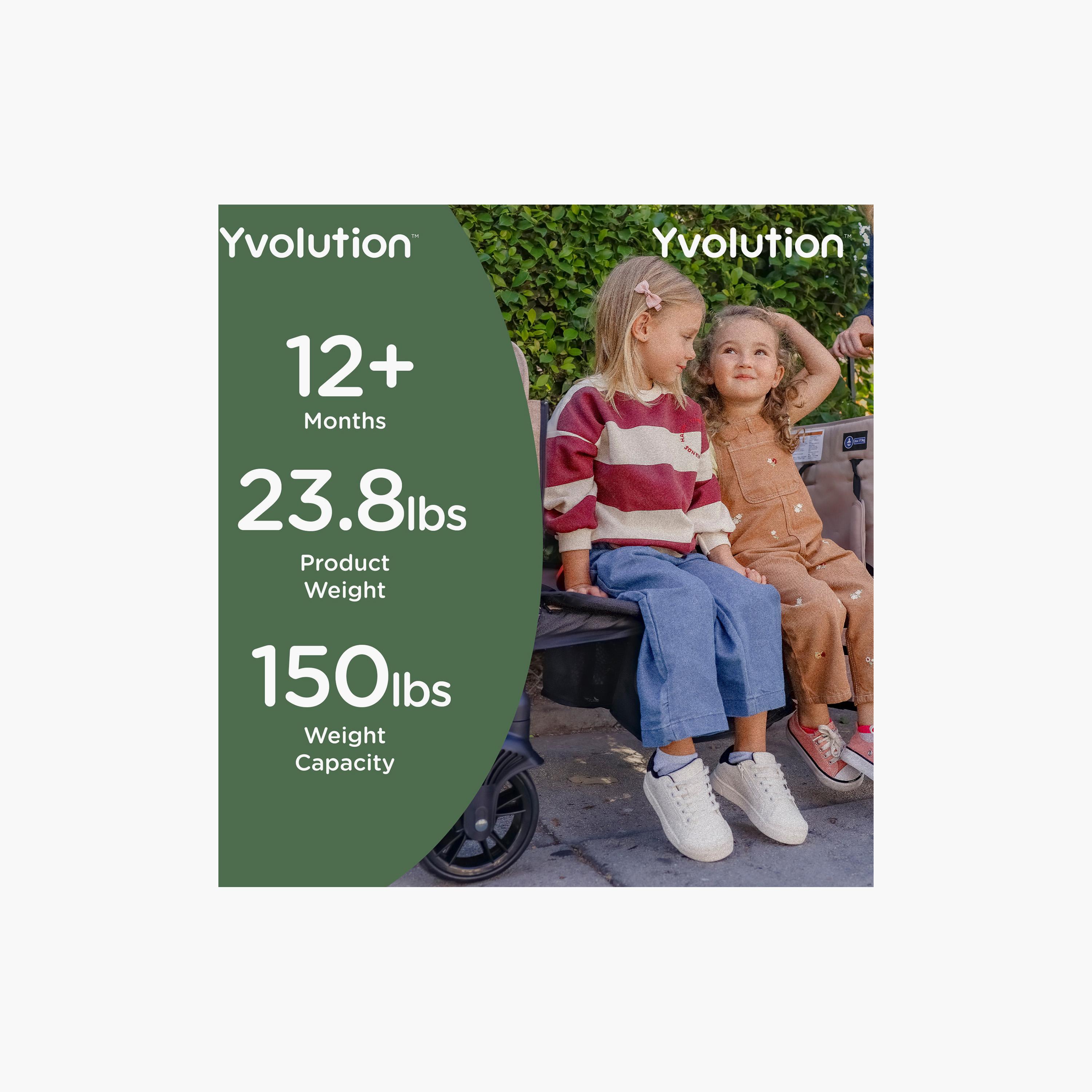 Yvolution Foldable Stroller Wagon with Safety Harness-baby-gear-strollersandprams-strollers-image-6