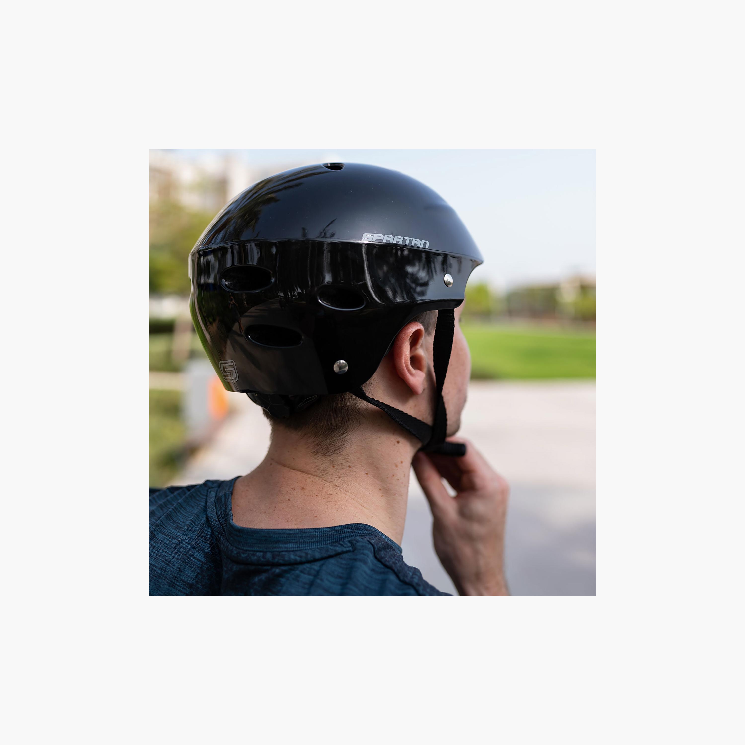 Spartan Glossy Adult Bicycle Helmet-toys-outdoor-bikesandrideons-bikesafetyaccessories-image-4