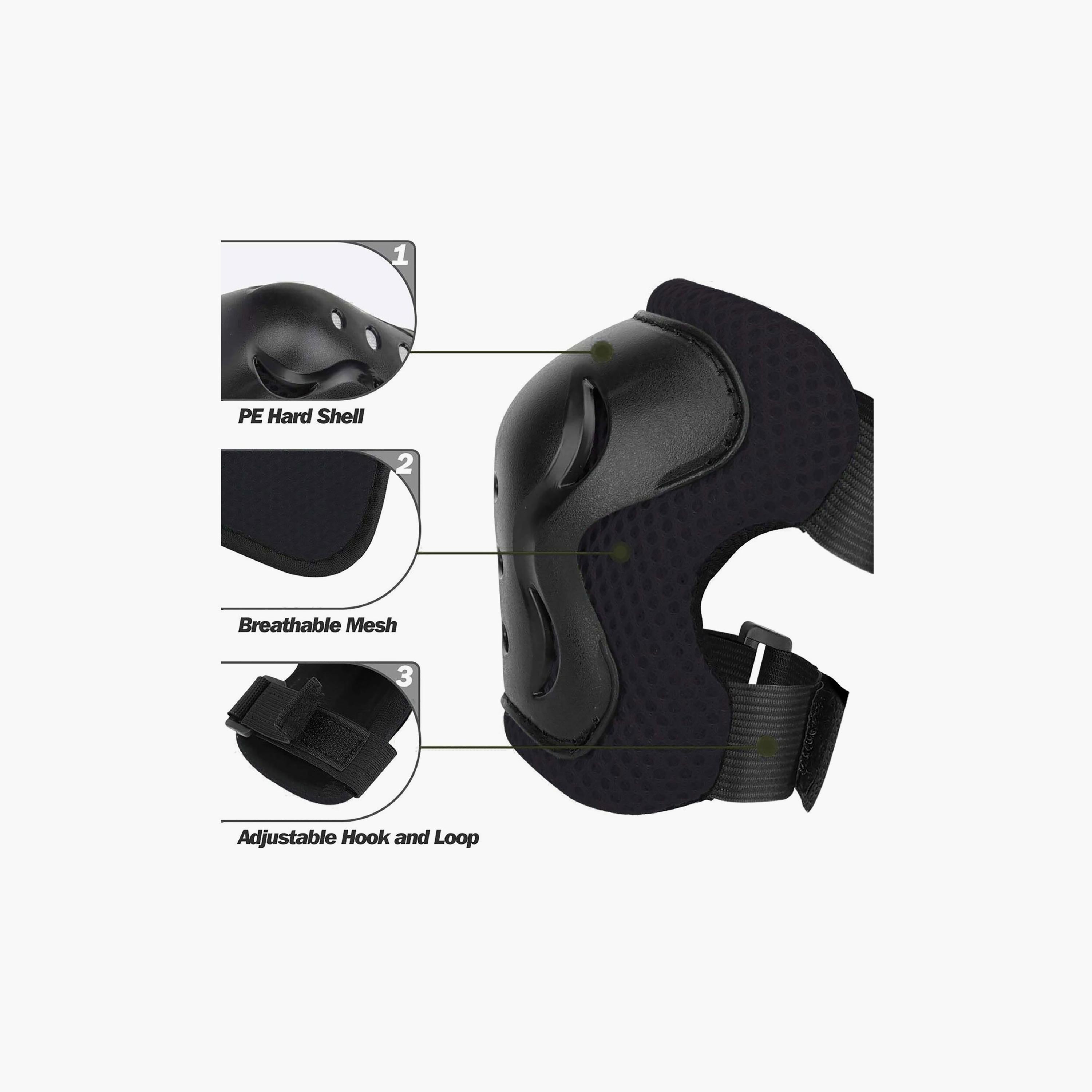 Spartan BMX Knee Elbow & Wrist Guards Set-toys-outdoor-bikesandrideons-bikesafetyaccessories-image-4