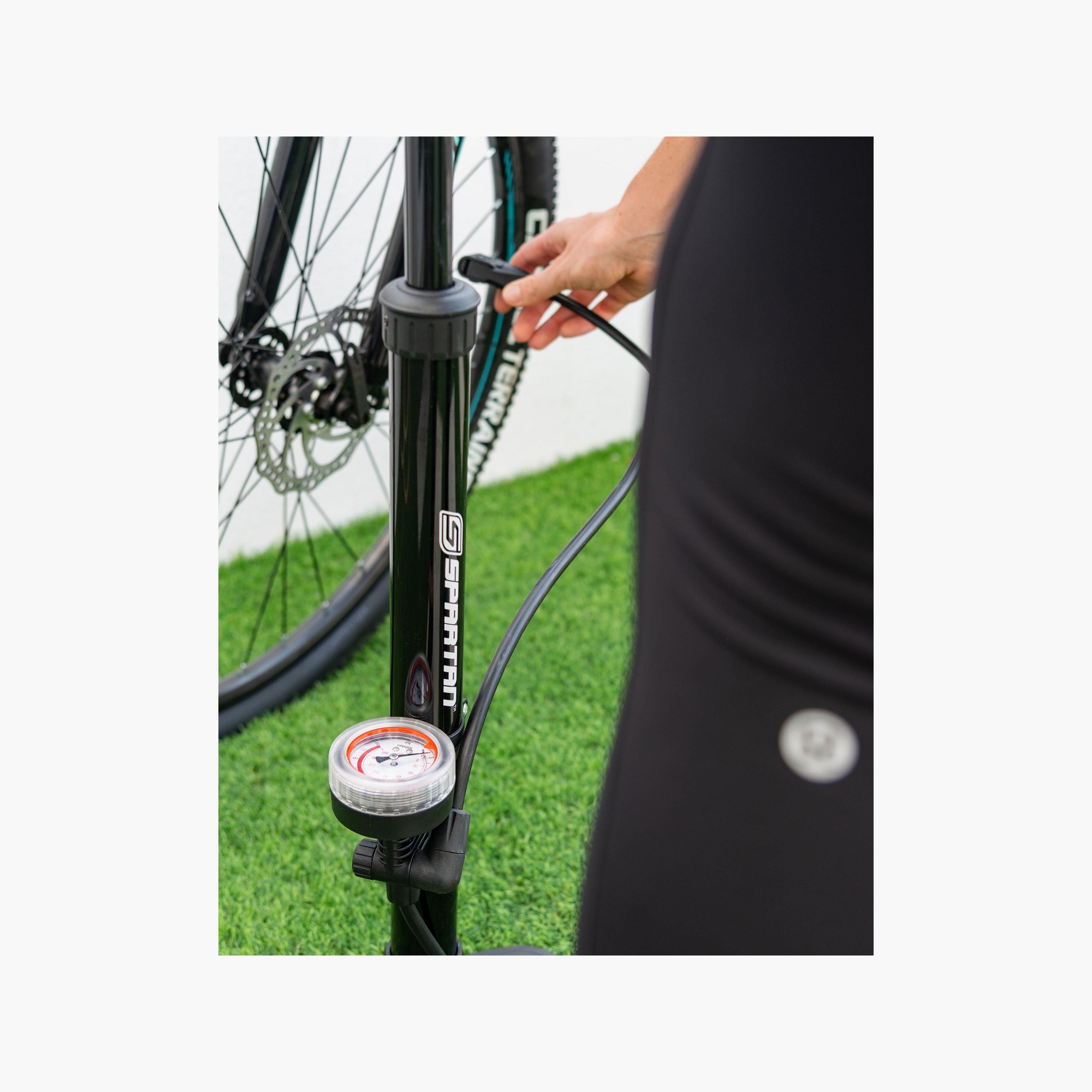 Spartan Bicycle Pump with Gauge - 120 PSI-toys-outdoor-bikesandrideons-bikesafetyaccessories-image-3